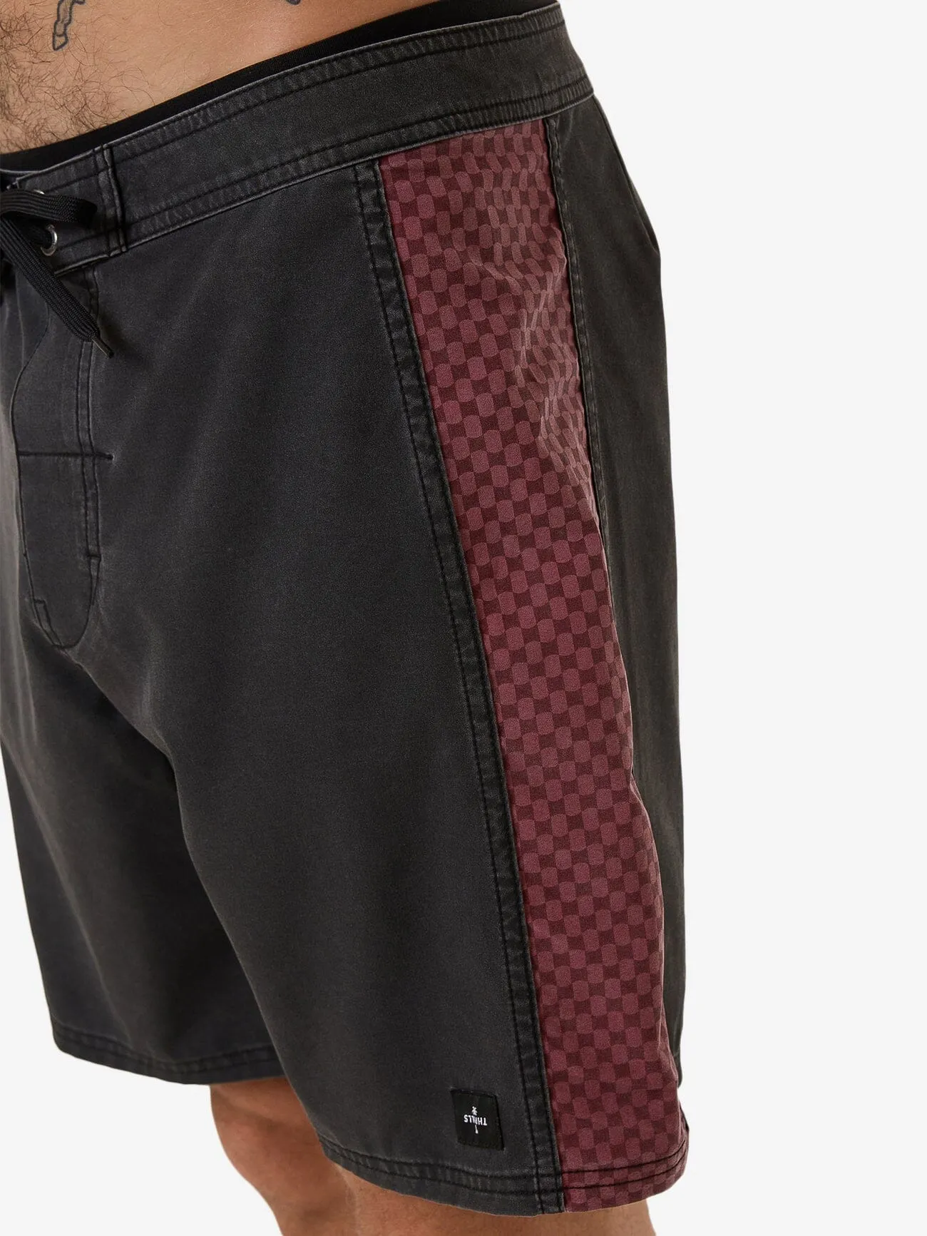 Distortion Boardshort - Black