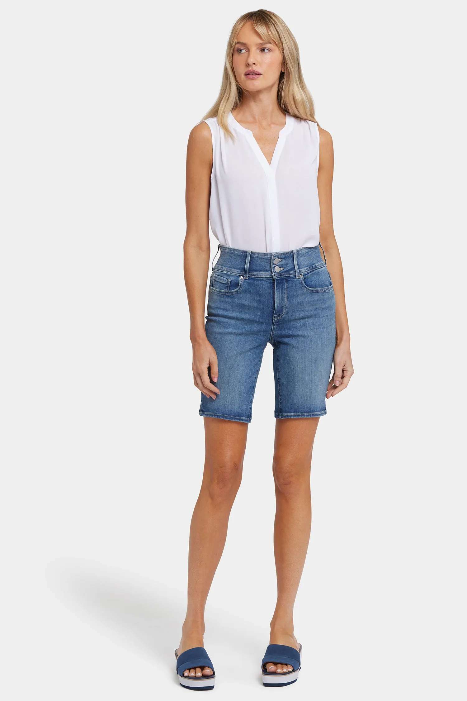 Ella Denim Shorts - Costa Brava