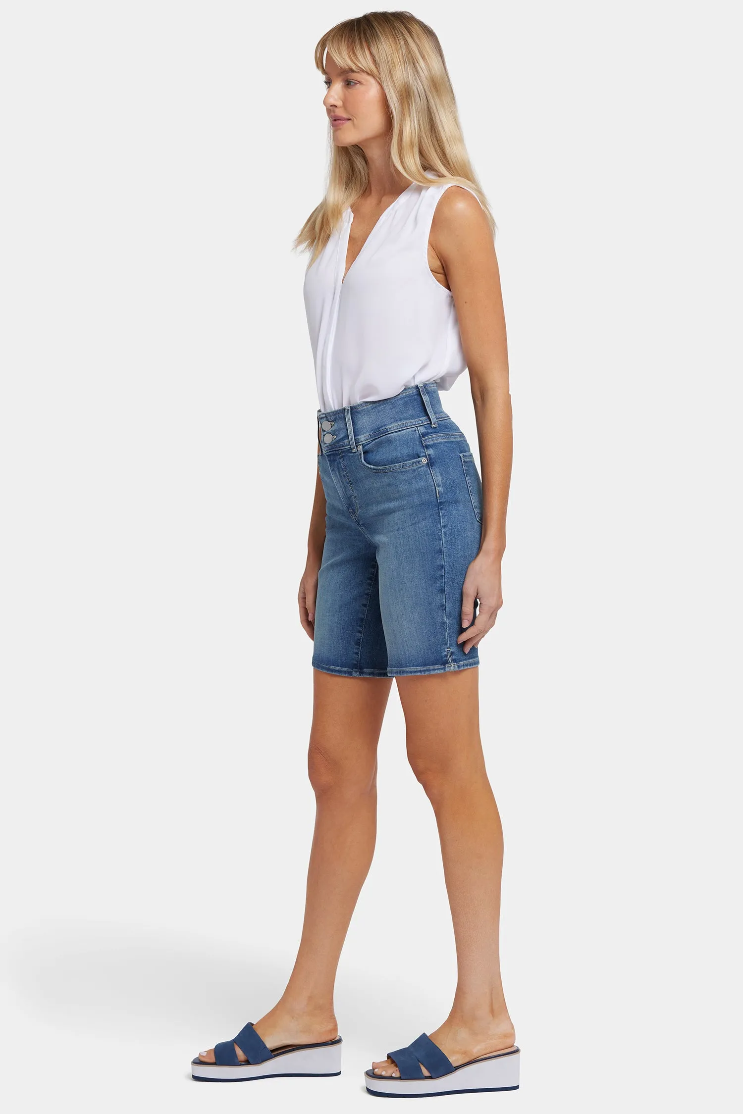 Ella Denim Shorts - Costa Brava