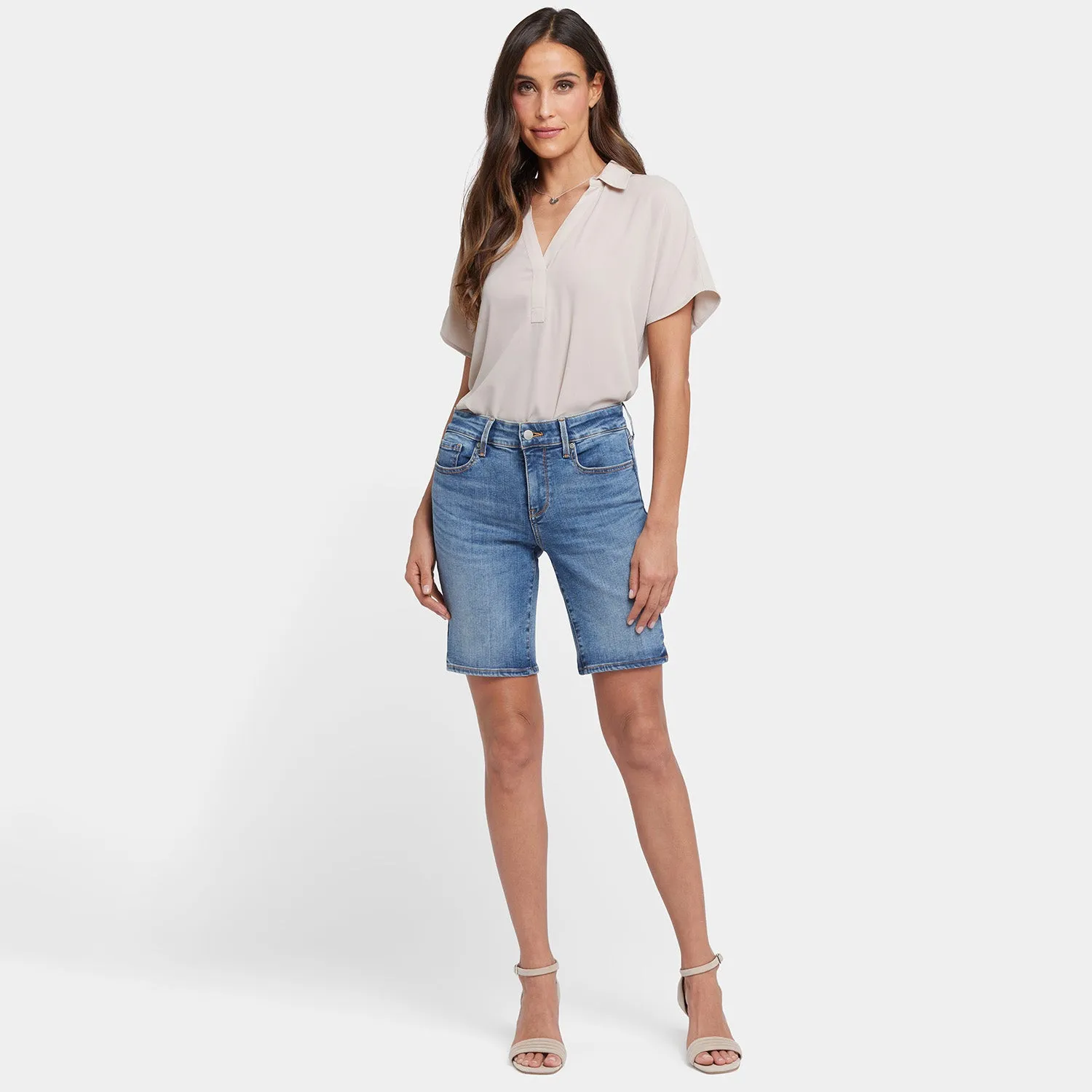 Ella Denim Shorts - Majorca Bay