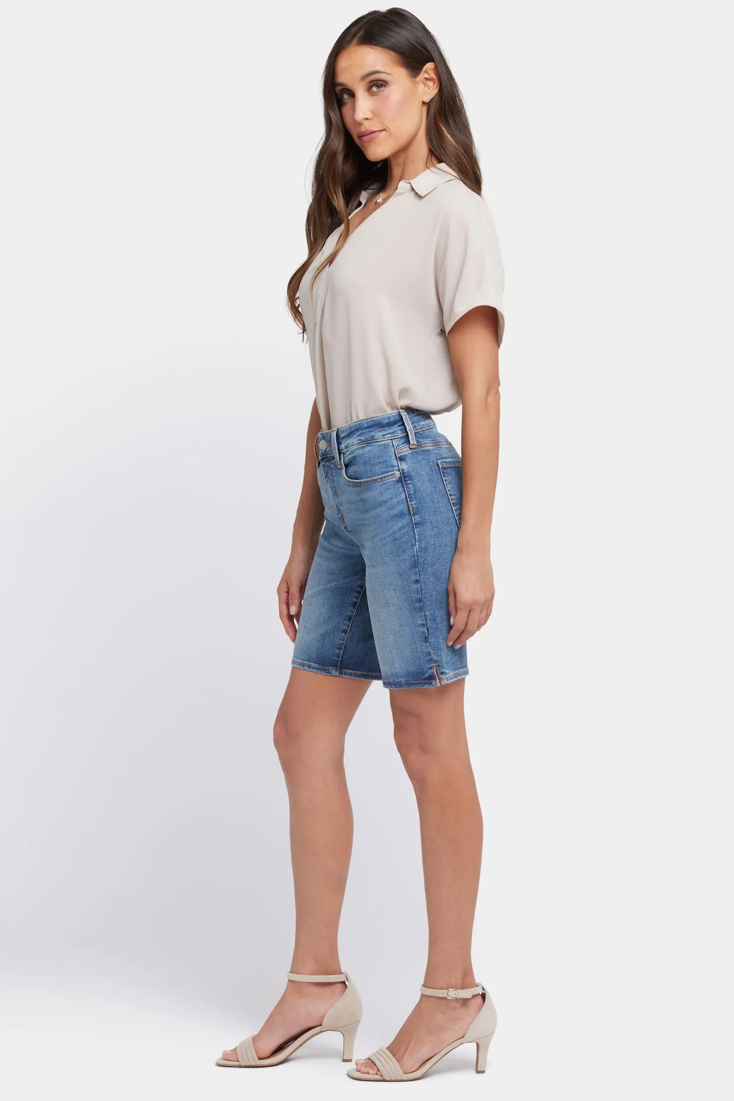 Ella Denim Shorts - Majorca Bay