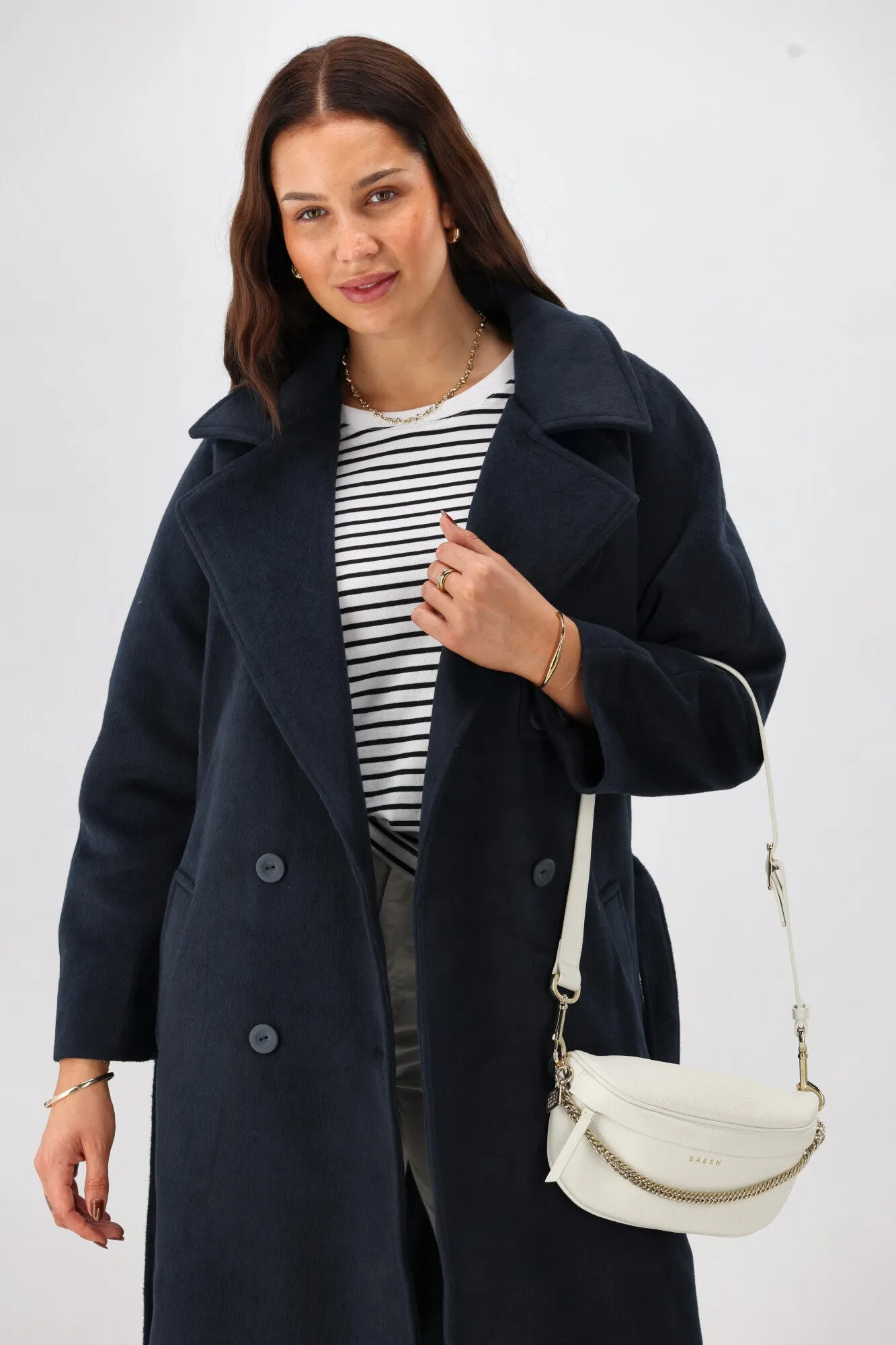 Elm Clemence Coat Dark Sapphire