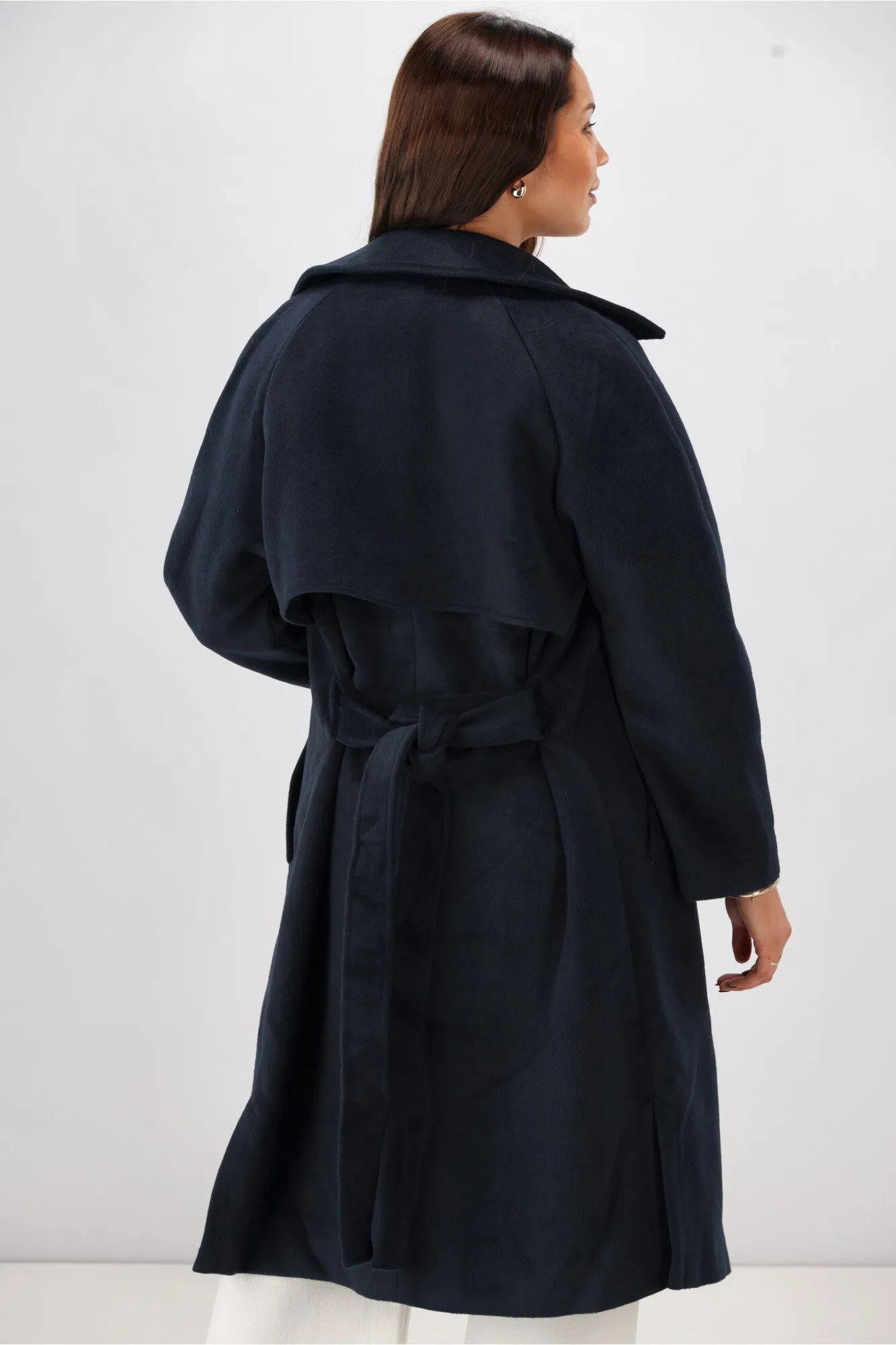 Elm Clemence Coat Dark Sapphire
