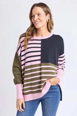 Elm Effie Mixed Knit Four Leaf Clover
