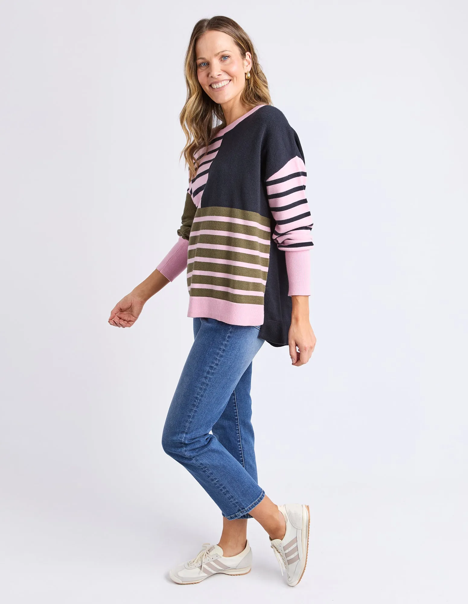 Elm Effie Mixed Knit Four Leaf Clover