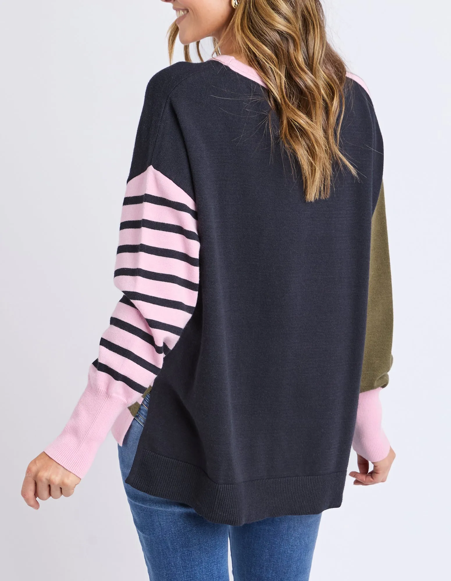 Elm Effie Mixed Knit Four Leaf Clover