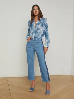 Emorie Cropped Stovepipe Jean