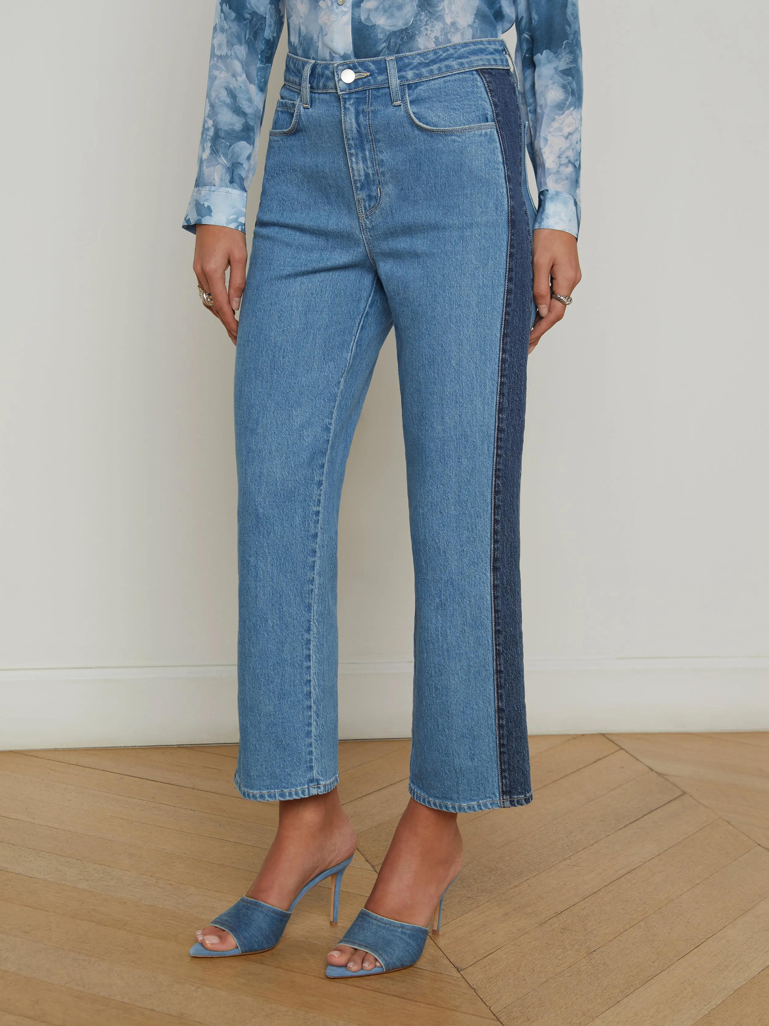 Emorie Cropped Stovepipe Jean