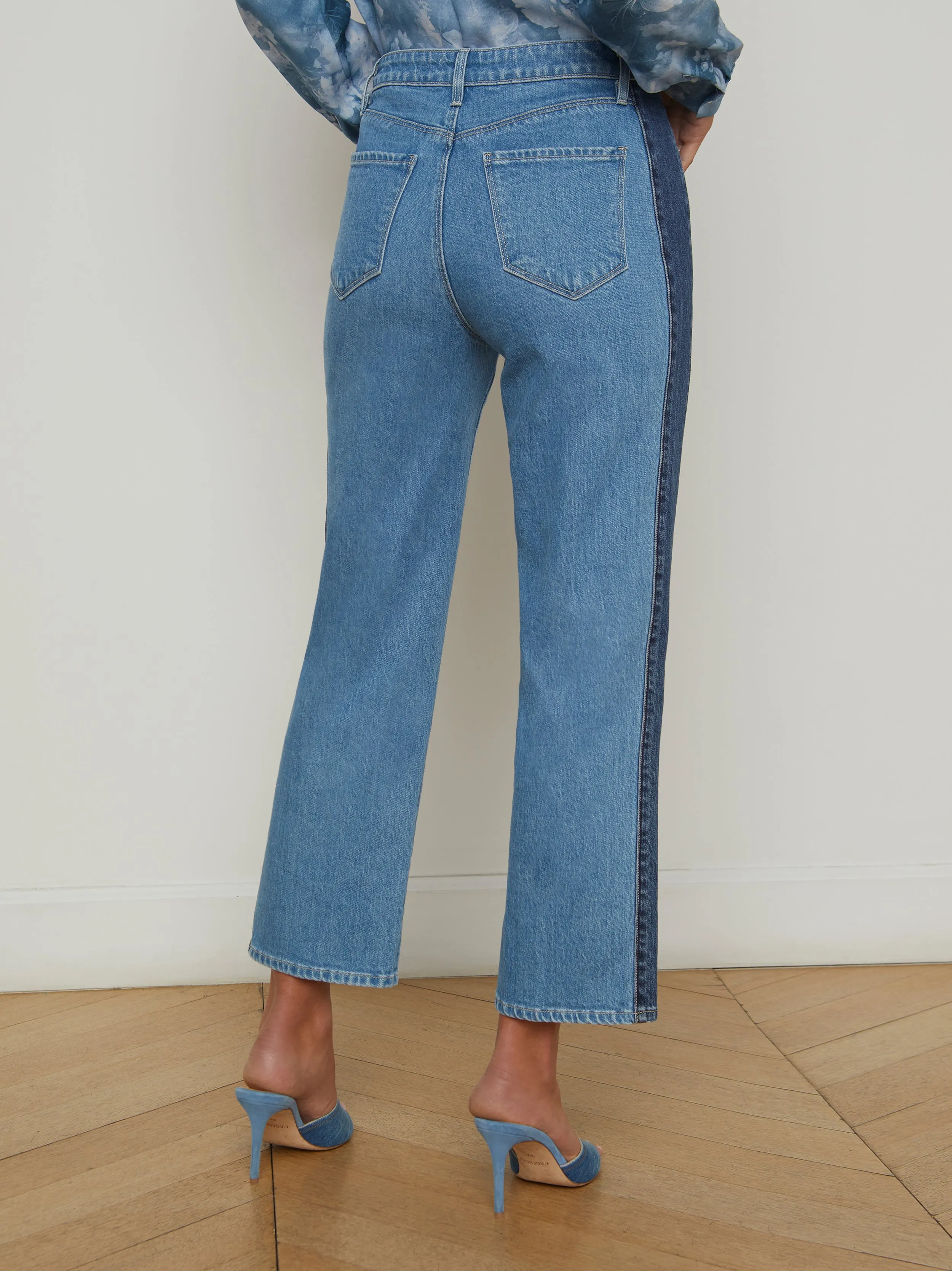 Emorie Cropped Stovepipe Jean
