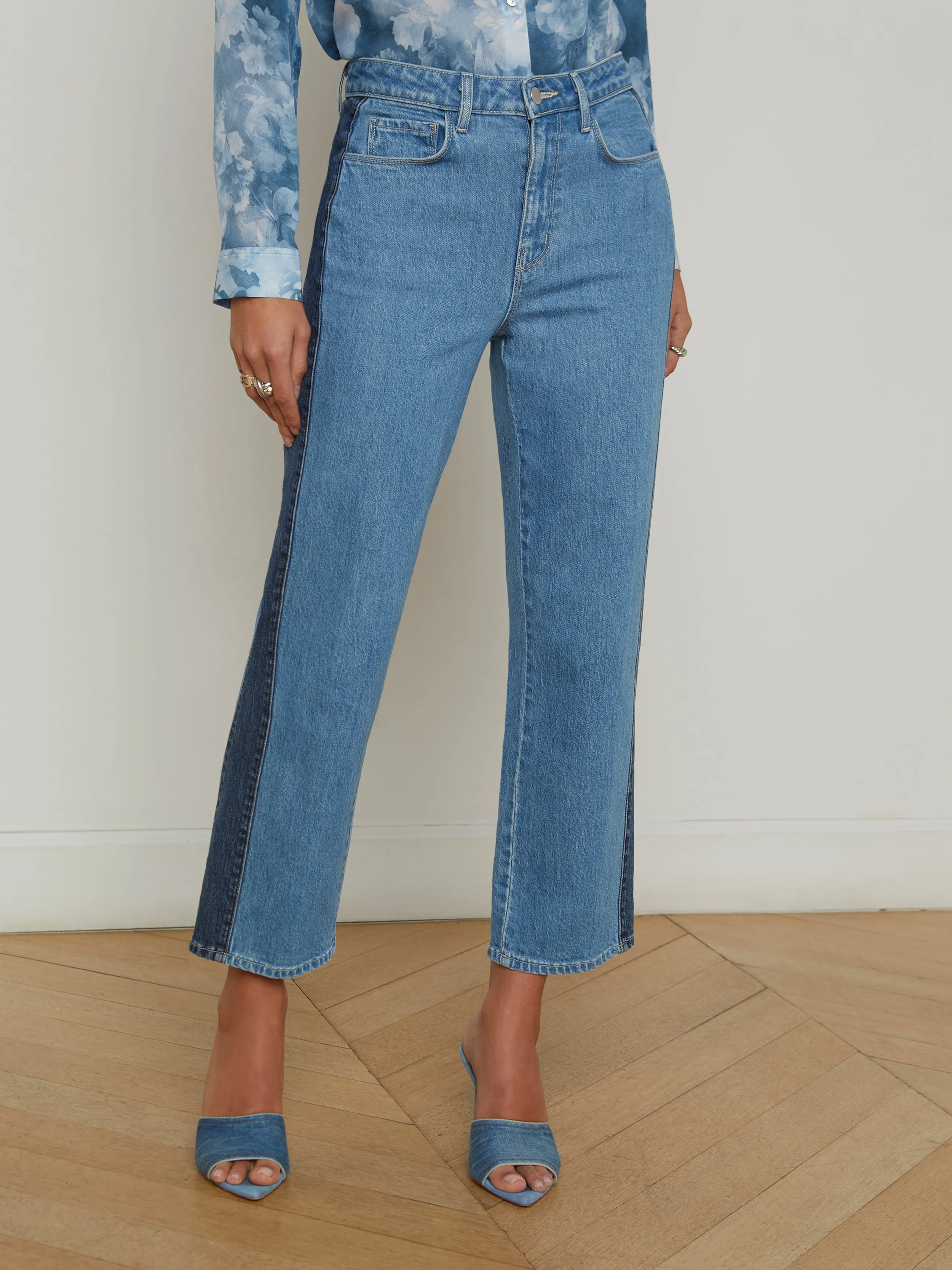 Emorie Cropped Stovepipe Jean