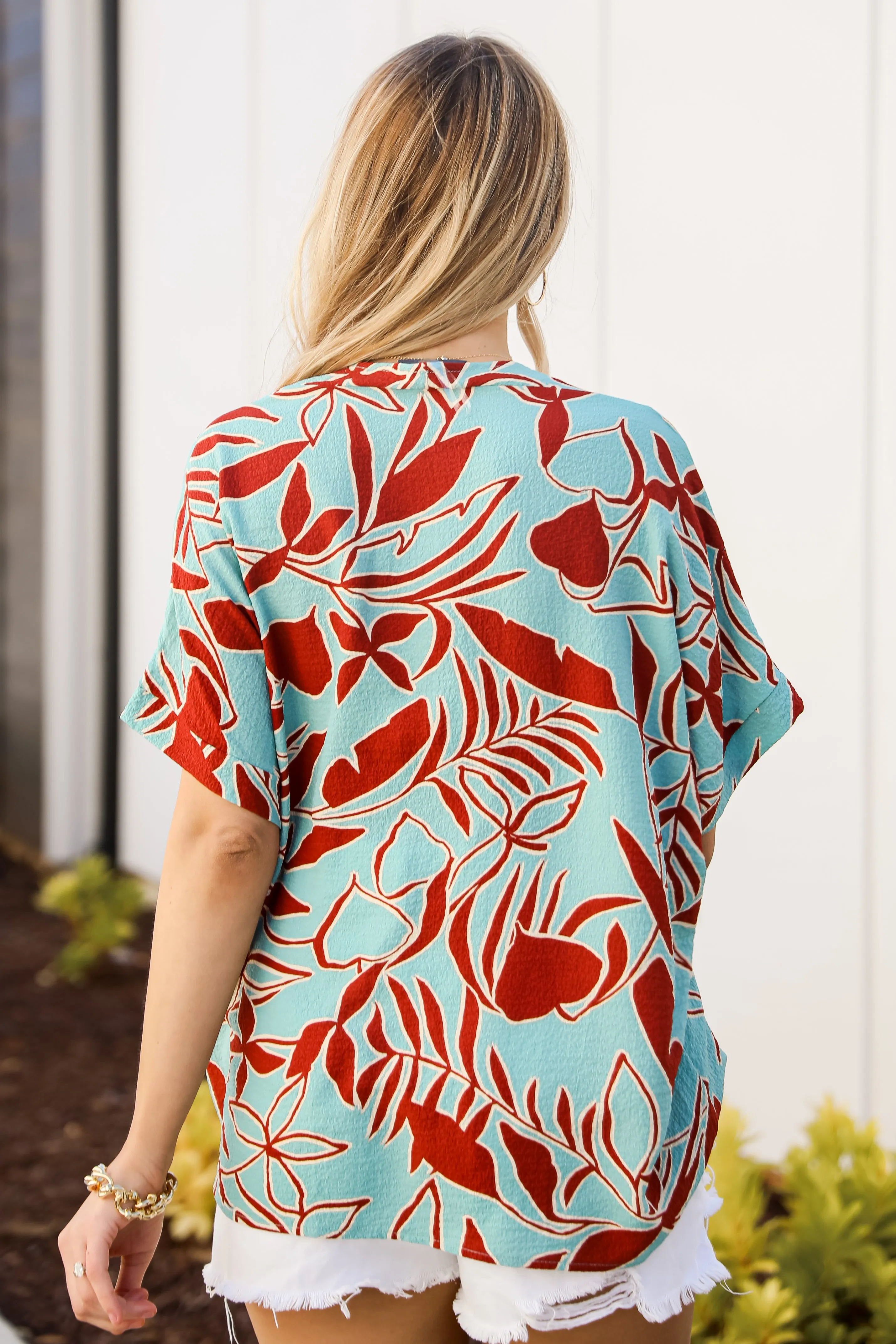 FINAL SALE - Distinctive Charm Floral Blouse