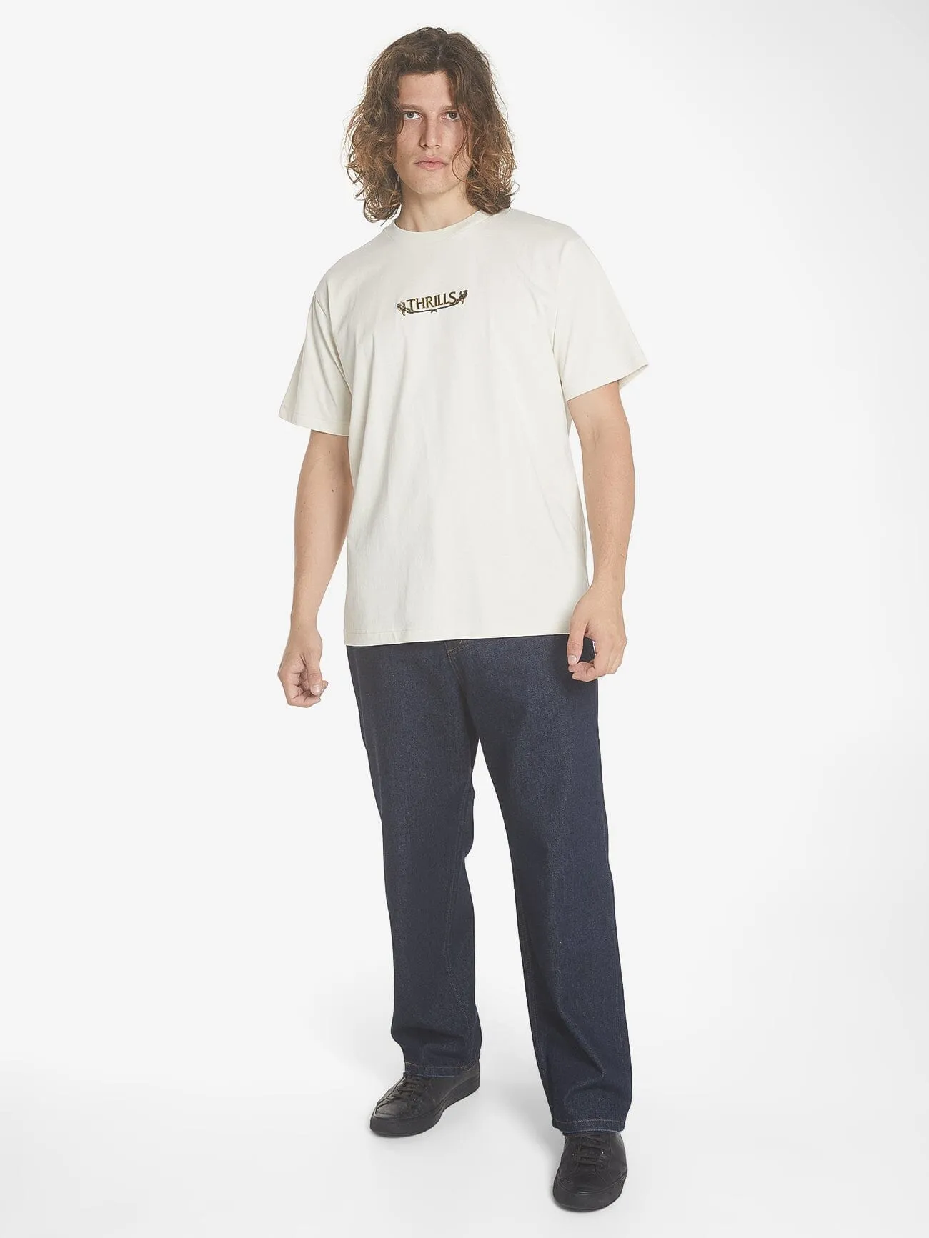 Flowershop Merch Fit Tee - Heritage White
