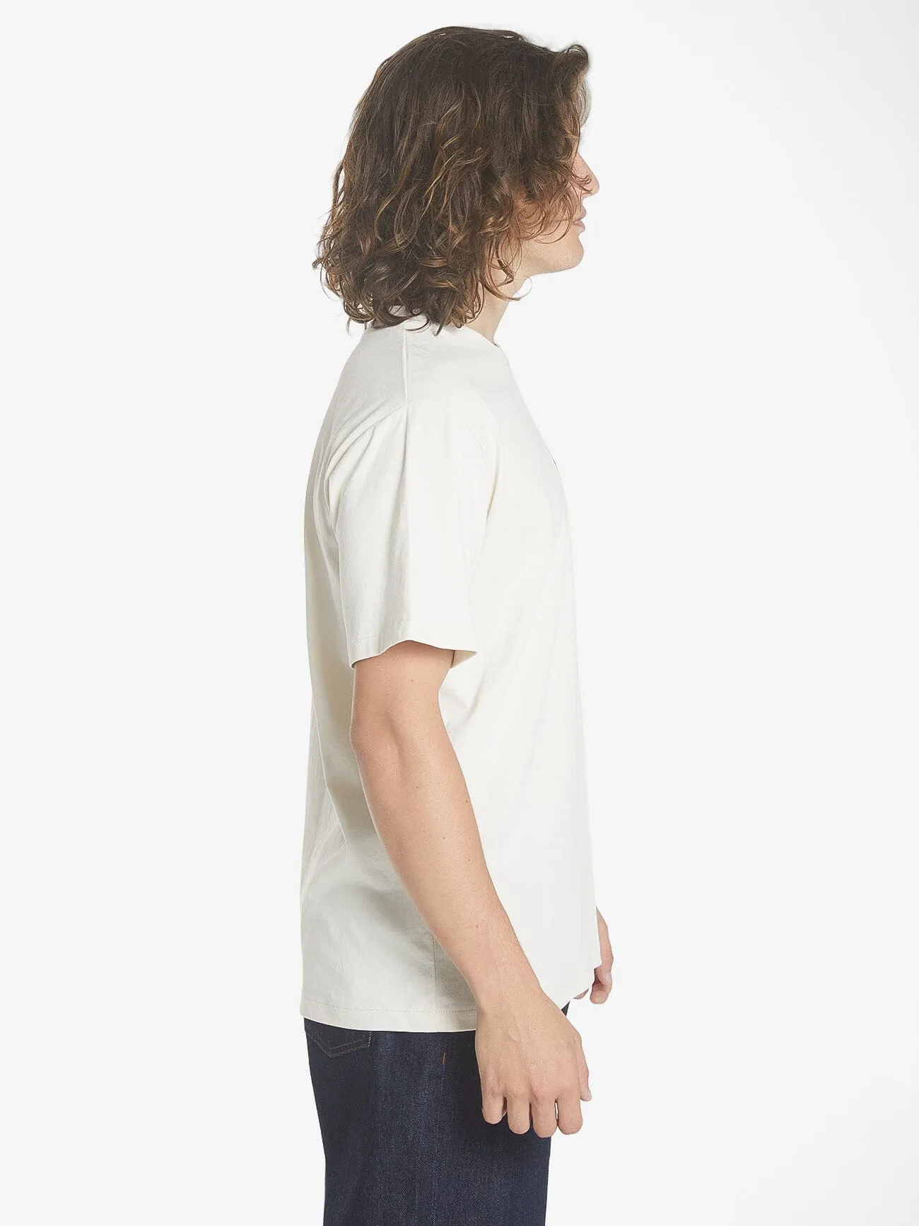Flowershop Merch Fit Tee - Heritage White
