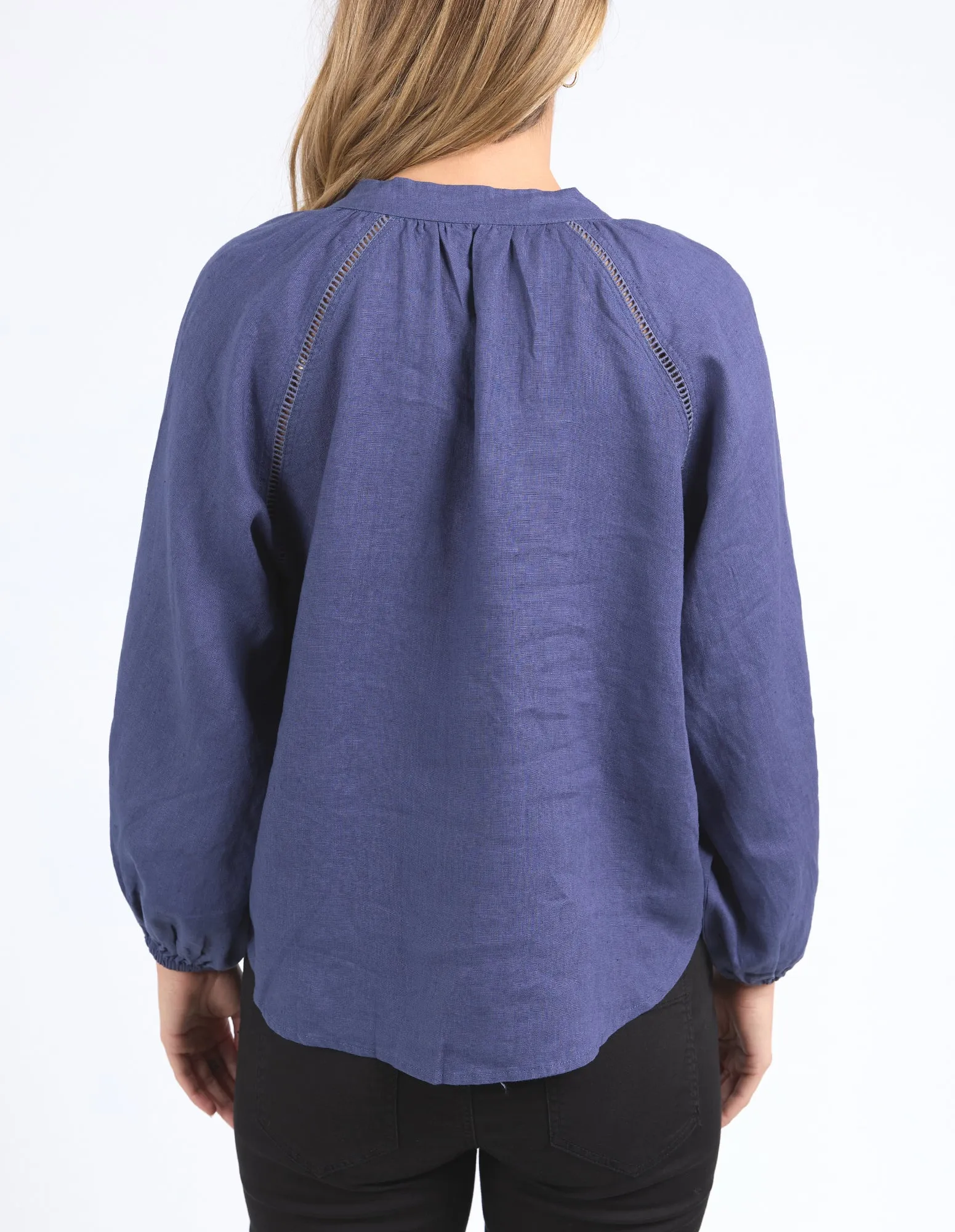 Foxwood Sardinia Blouse Deep Blue