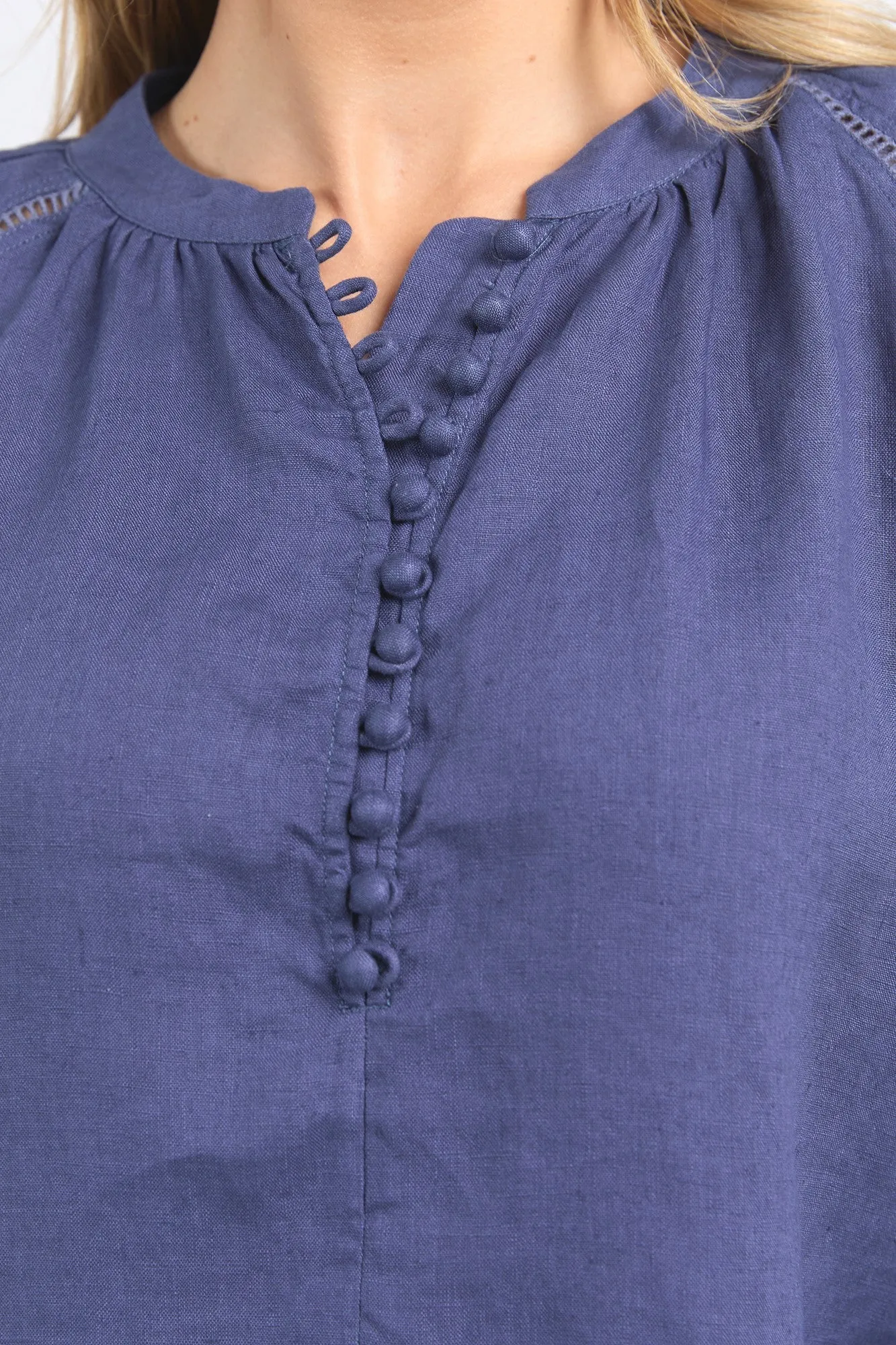Foxwood Sardinia Blouse Deep Blue