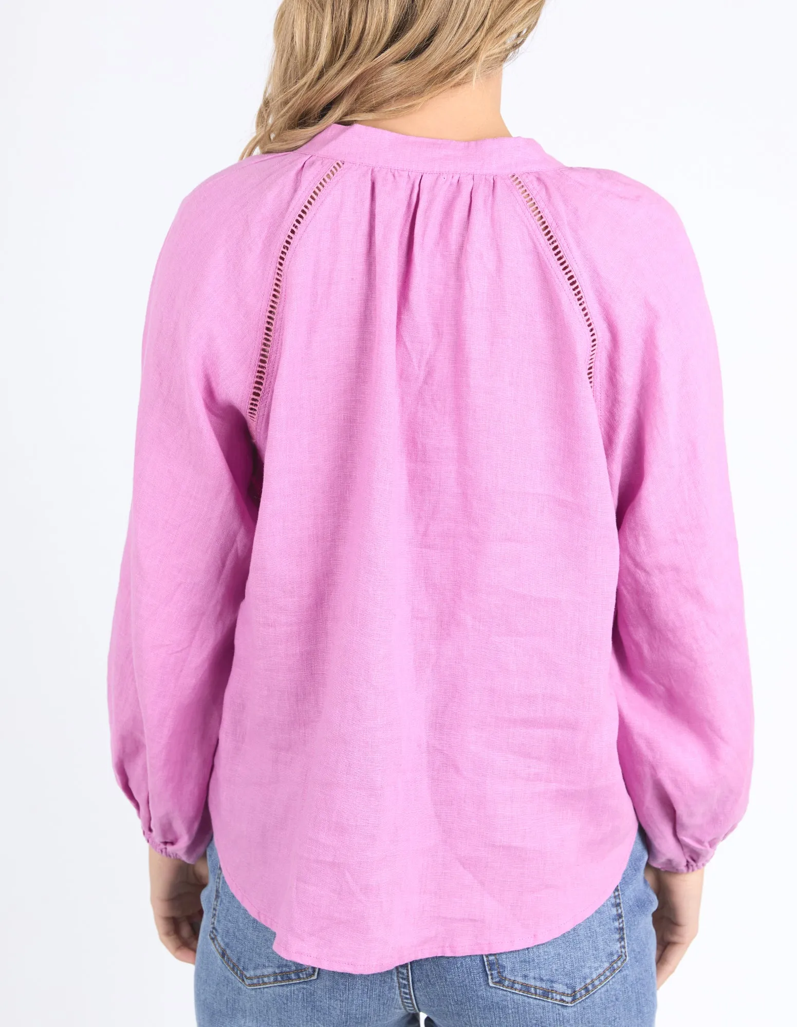 Foxwood Sardinia Blouse Fuchsia