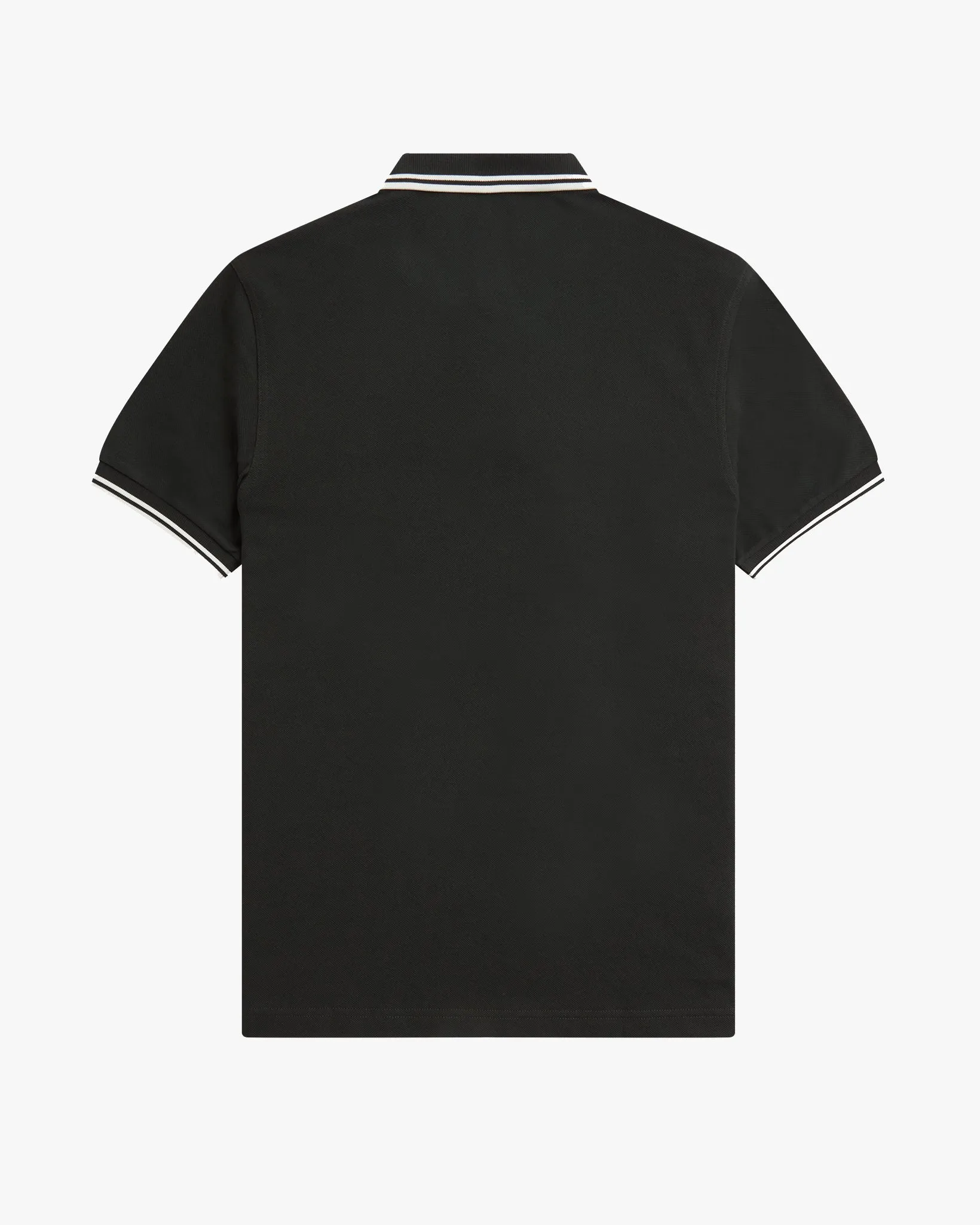 Fred Perry Twin Tipped Polo Shirt - Night Green / Snow White