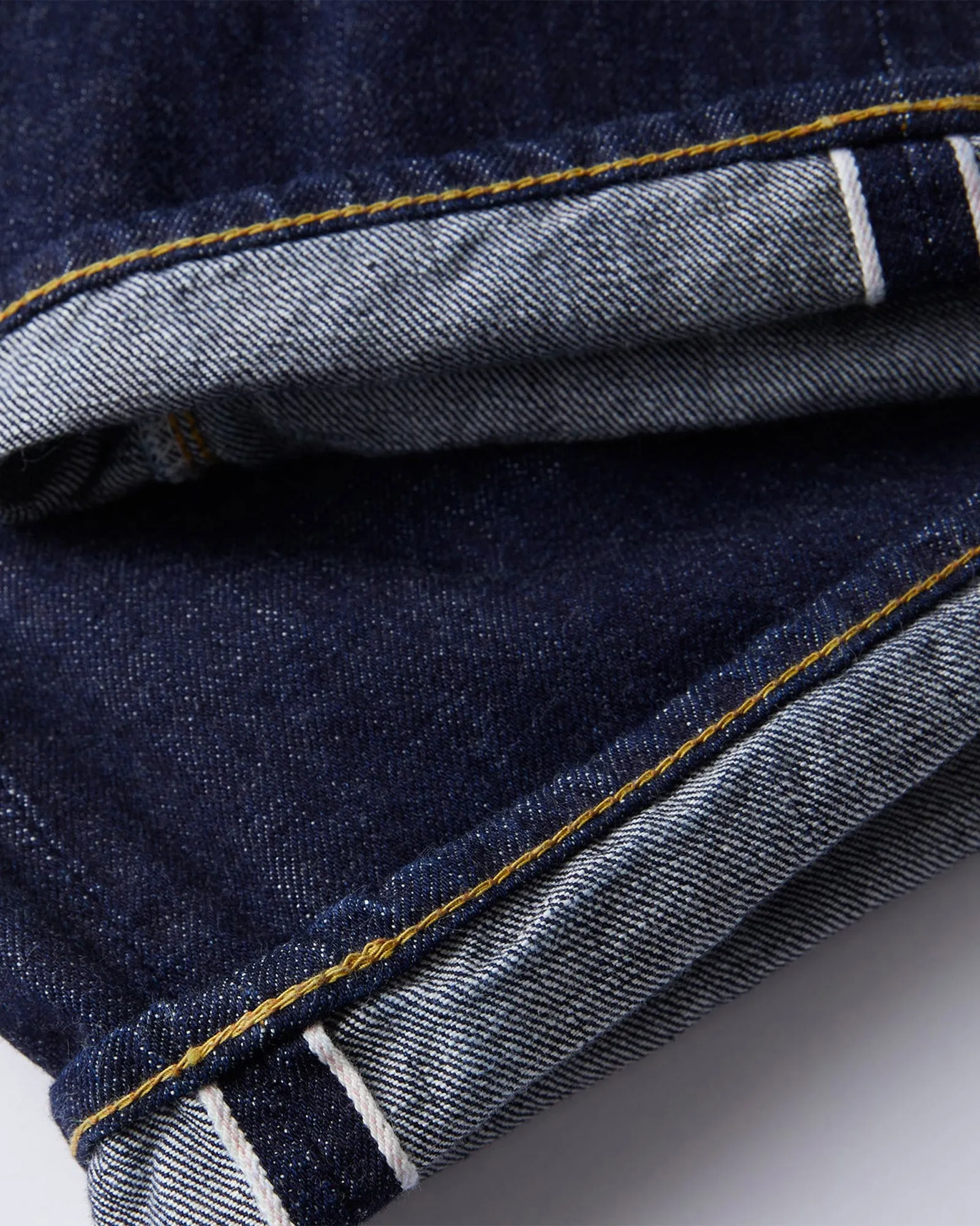 Fullcount 0105W 13.7oz Selvedge Wide Fit Mens Jeans - Indigo Onewash