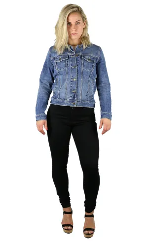 Halie Denim Jacket Medium Wash