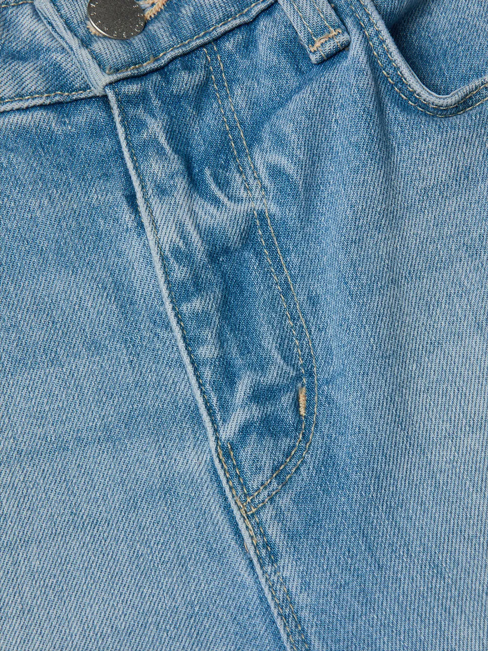 High Line Distressed Skinny Jean