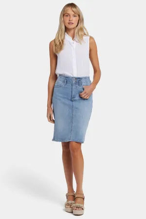 High Waist Skirt - Santiago Sea