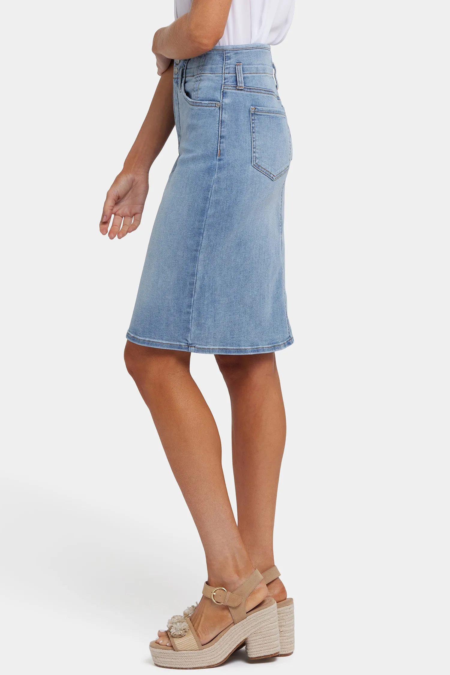 High Waist Skirt - Santiago Sea
