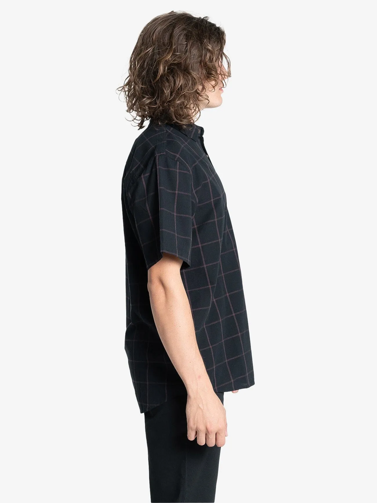Higher Magic Short Sleeve Shirt - Black