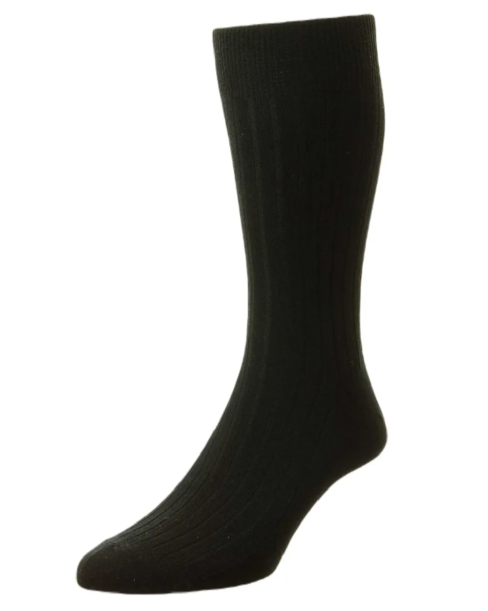 HJ Hall Classic Rib Cotton Socks