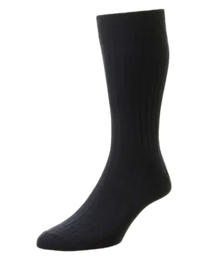 HJ Hall Classic Rib Cotton Socks