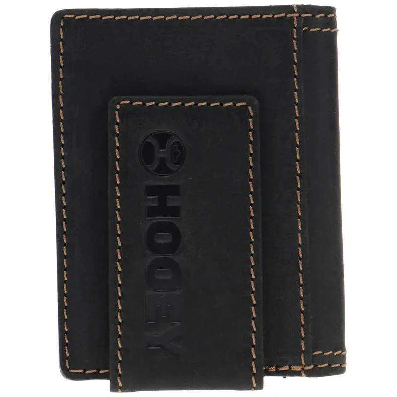 HOOey Original Lakita Print (Black) - Men's Bifold Money Clip Wallet