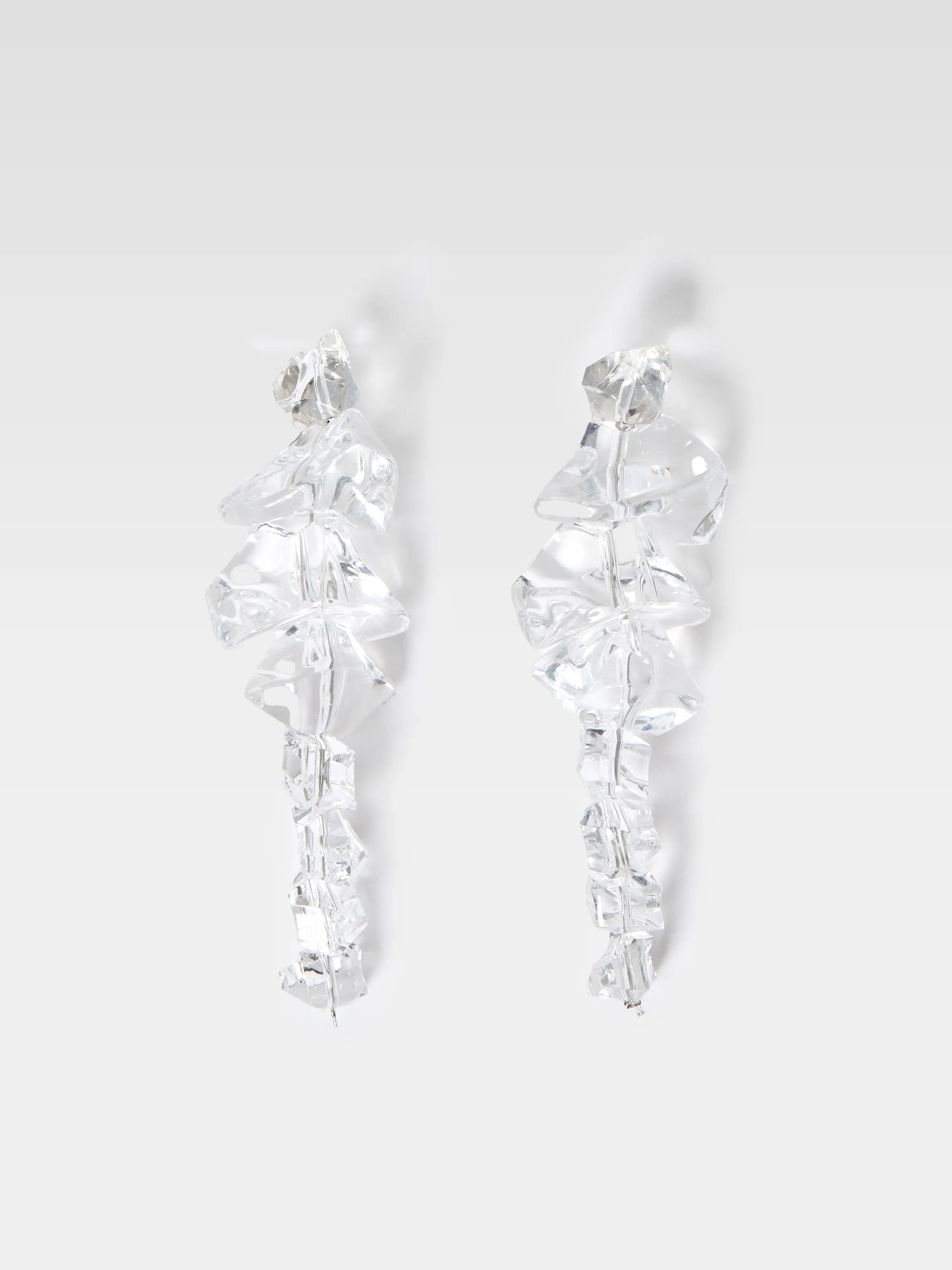 Ice Cube Drop Earrings