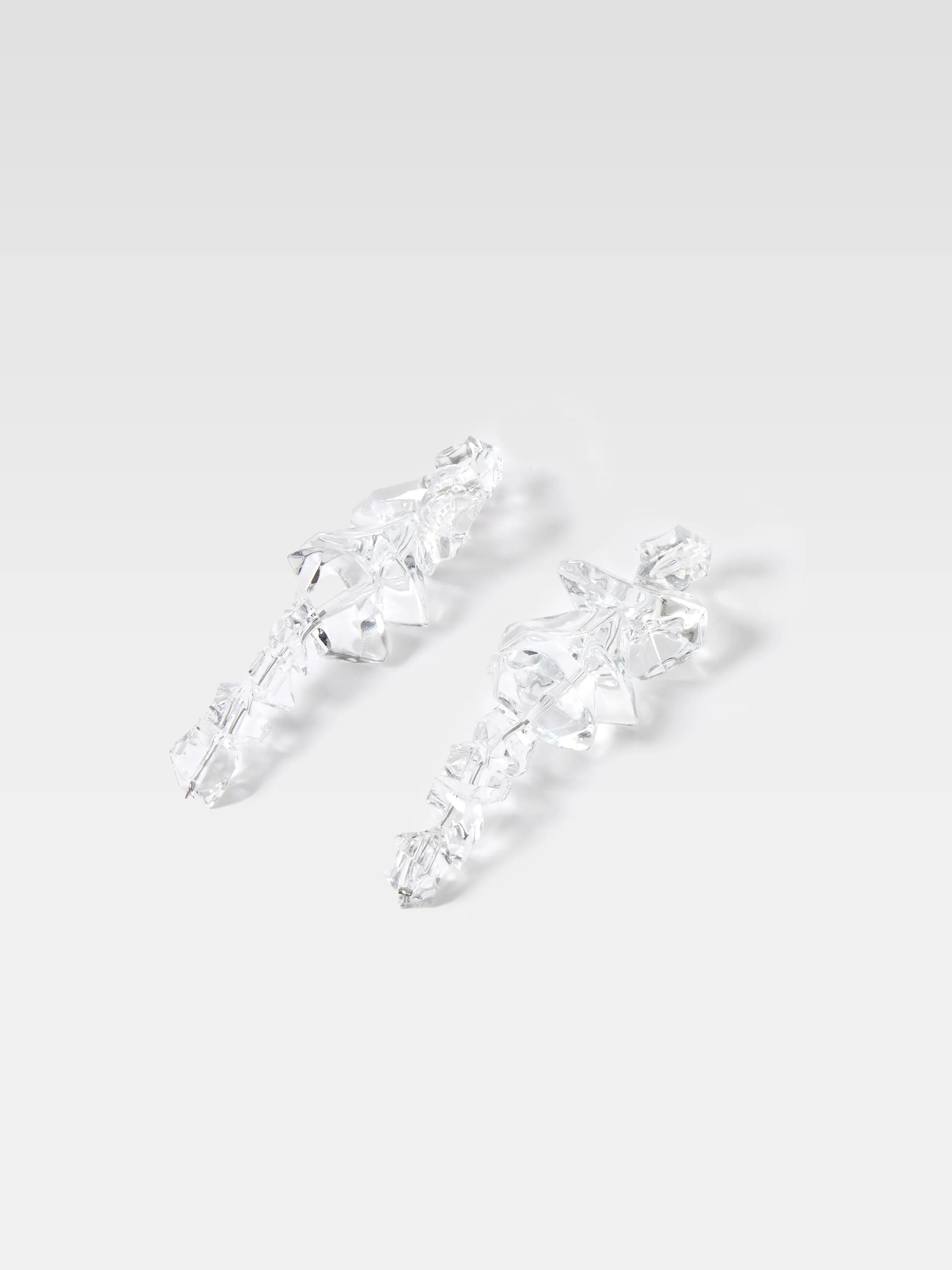 Ice Cube Drop Earrings