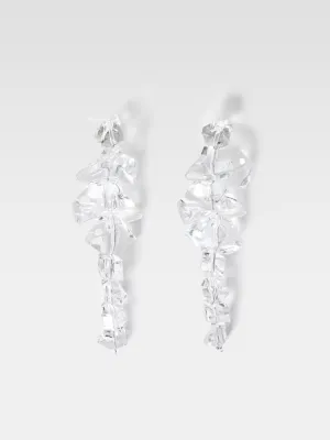 Ice Cube Drop Earrings