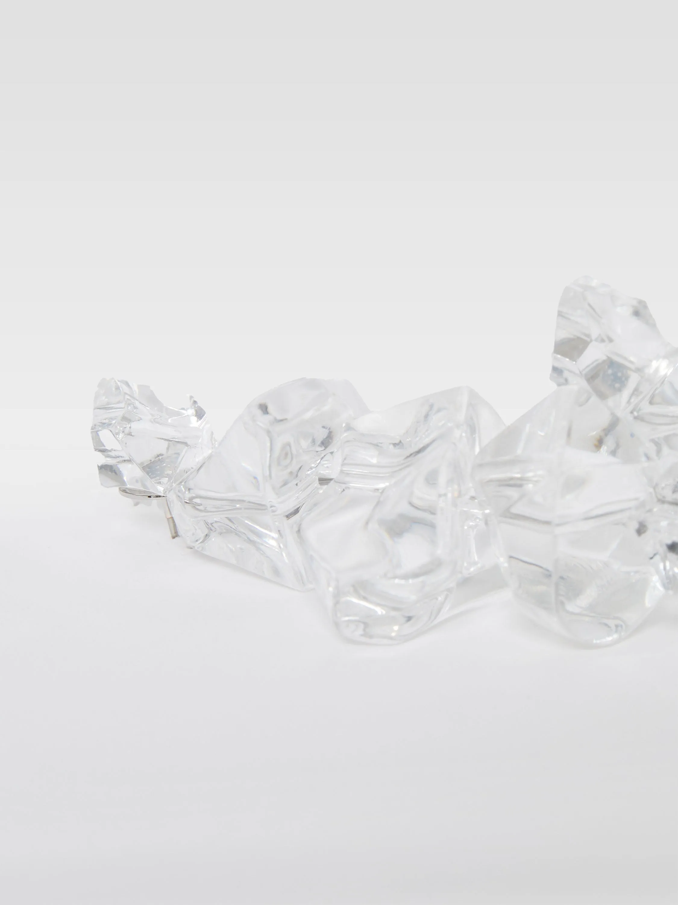 Ice Cube Drop Earrings