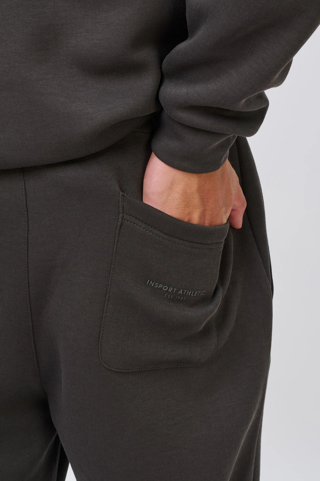 INSPORT MEN'S DENVER TECH TRACKPANTS ASH