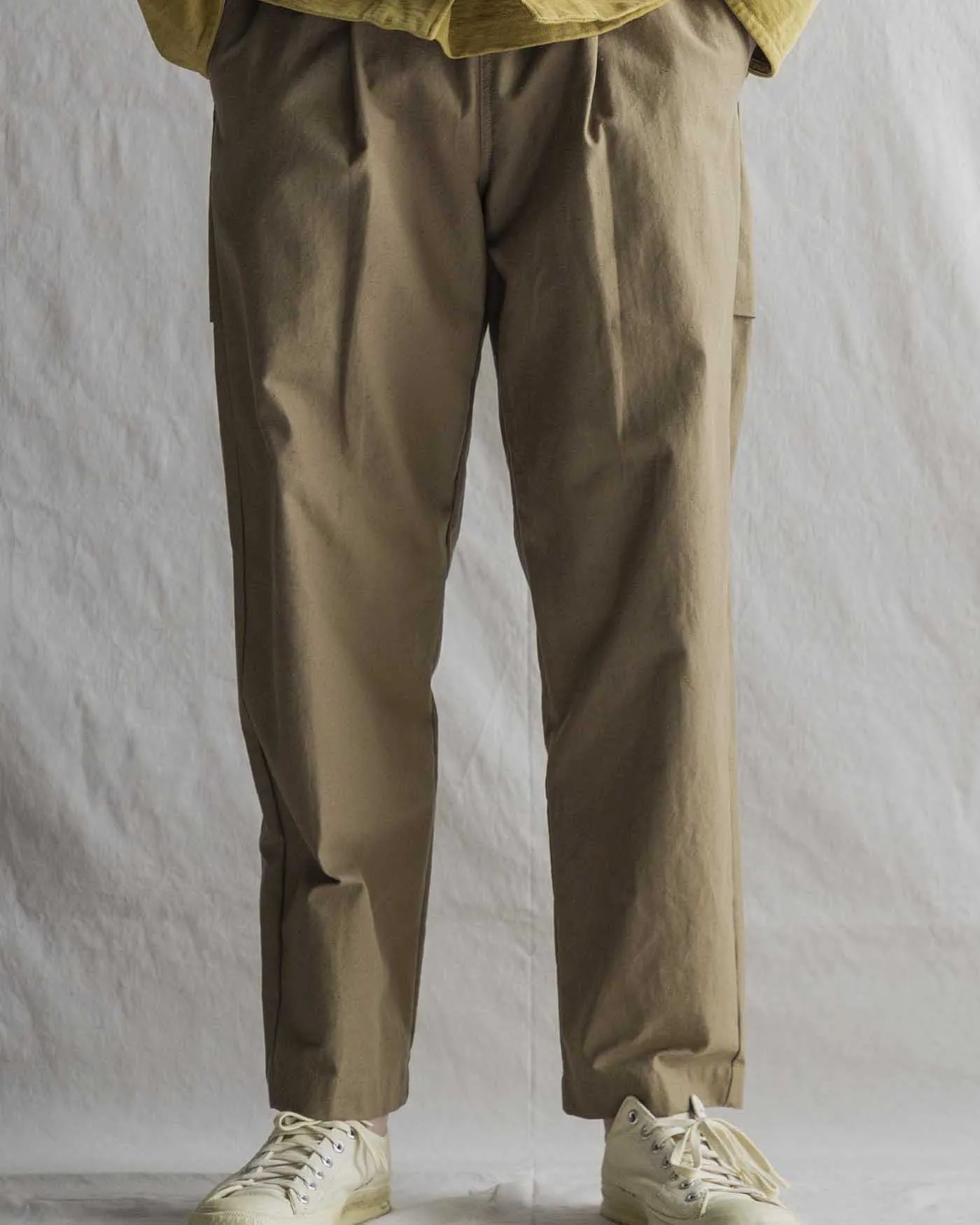 Jackman Back Nep Umps Pant - Sepia