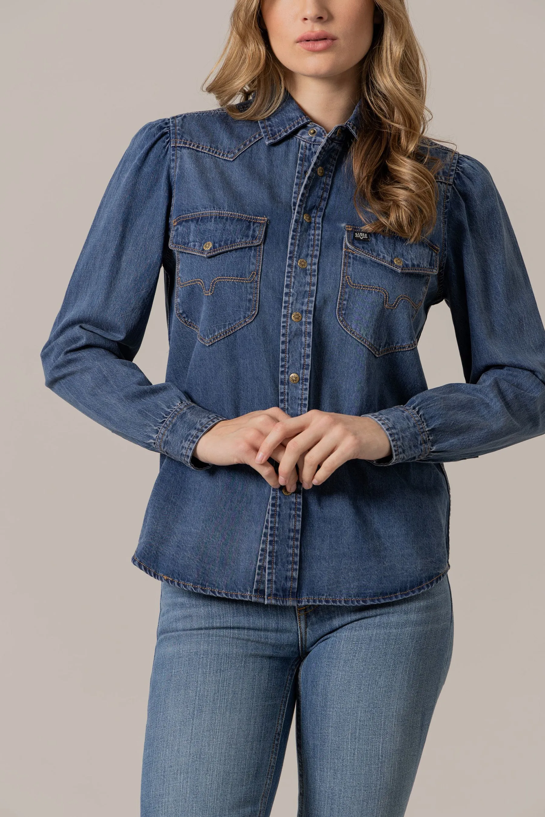 Jane Denim Snap
