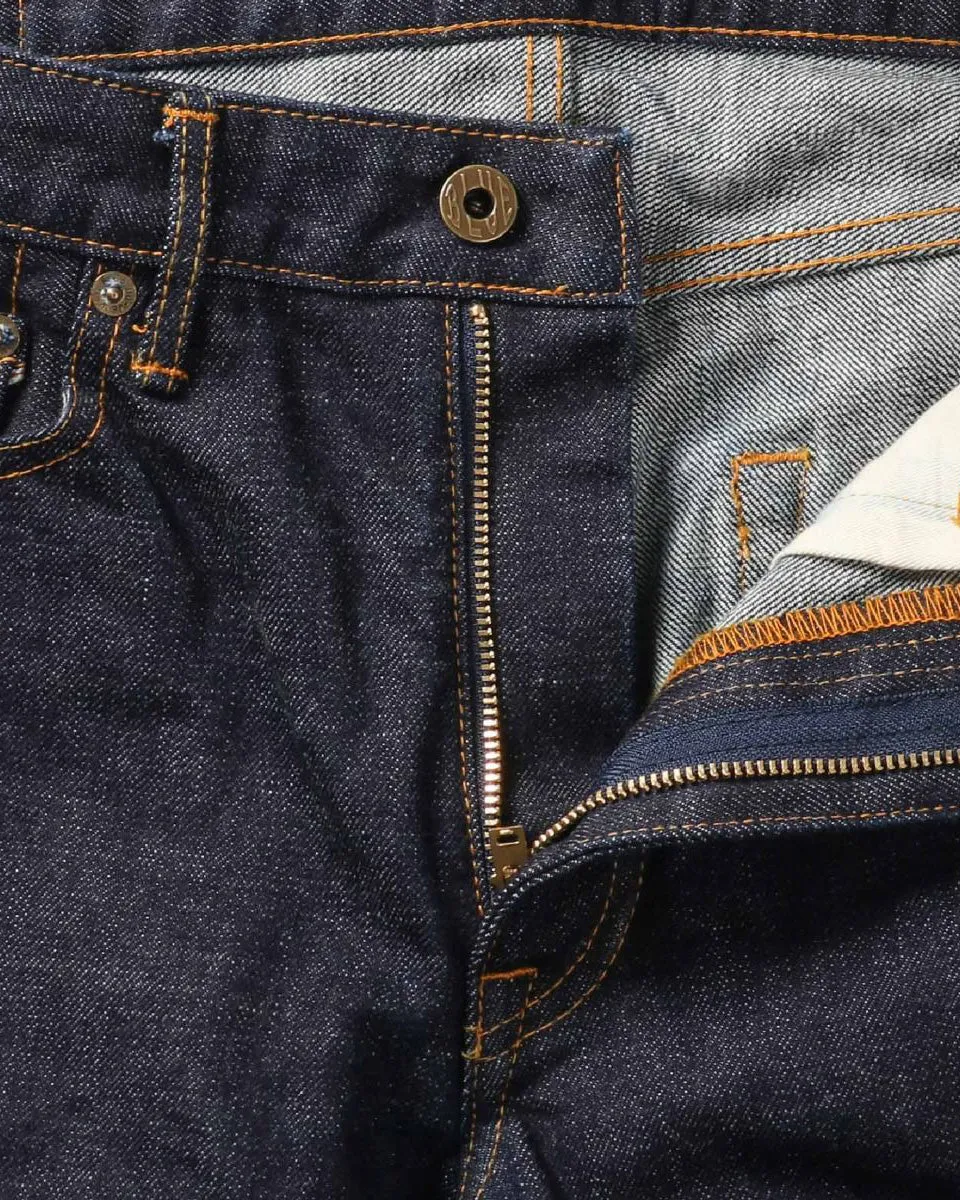 Japan Blue J501 Loose Straight 14.8oz US Cotton Selvedge Mens Jeans - Indigo