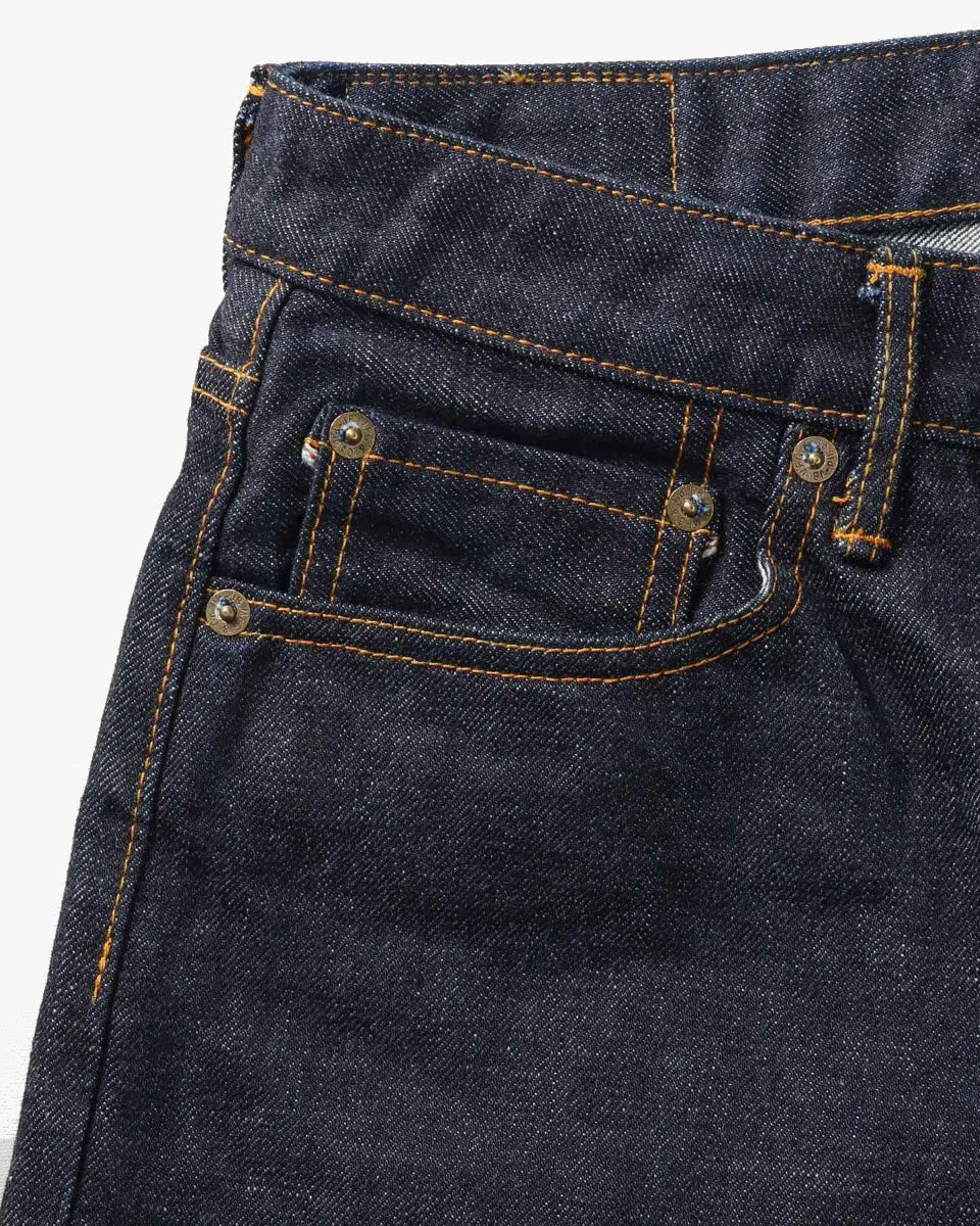 Japan Blue J501 Loose Straight 14.8oz US Cotton Selvedge Mens Jeans - Indigo