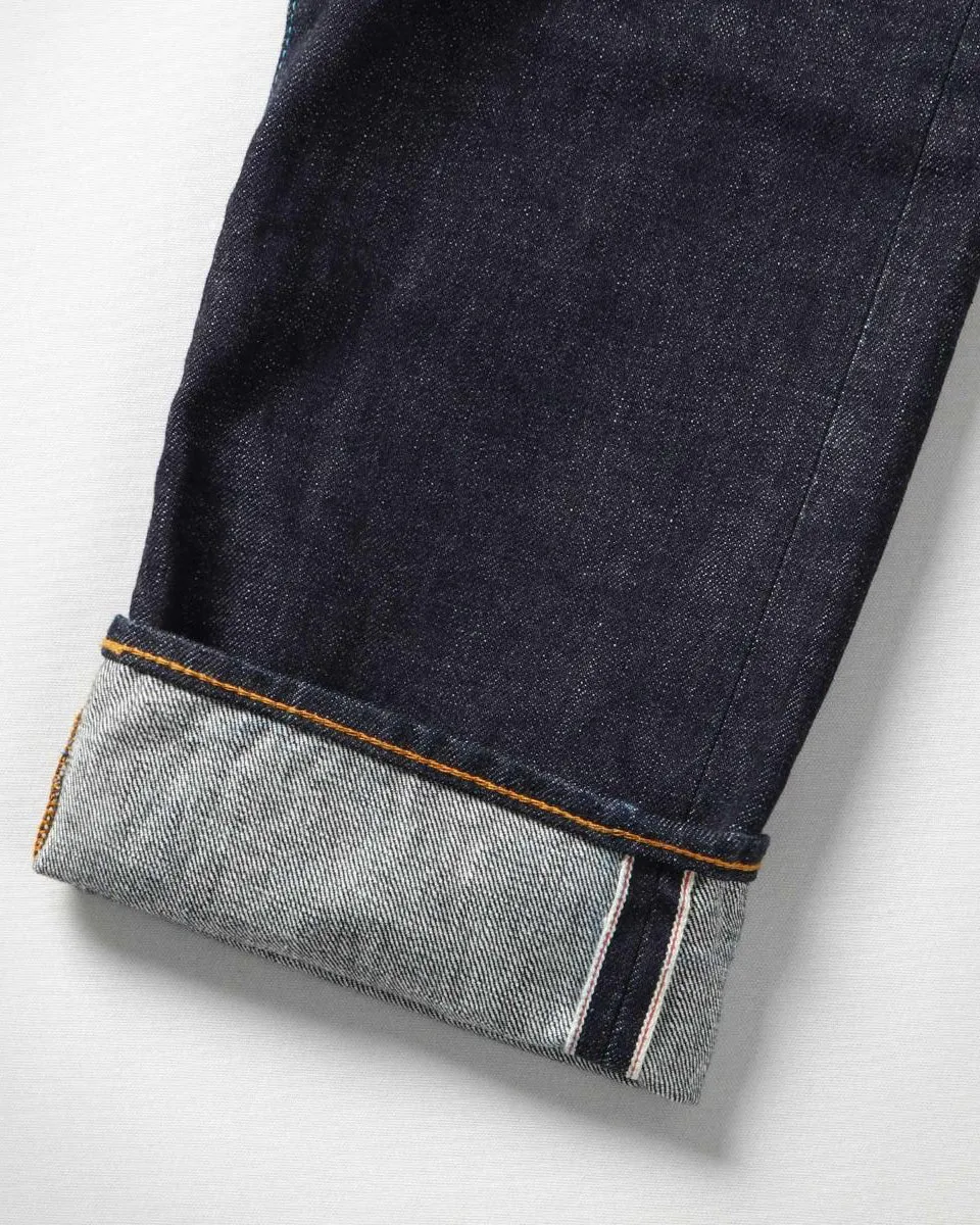 Japan Blue J501 Loose Straight 14.8oz US Cotton Selvedge Mens Jeans - Indigo