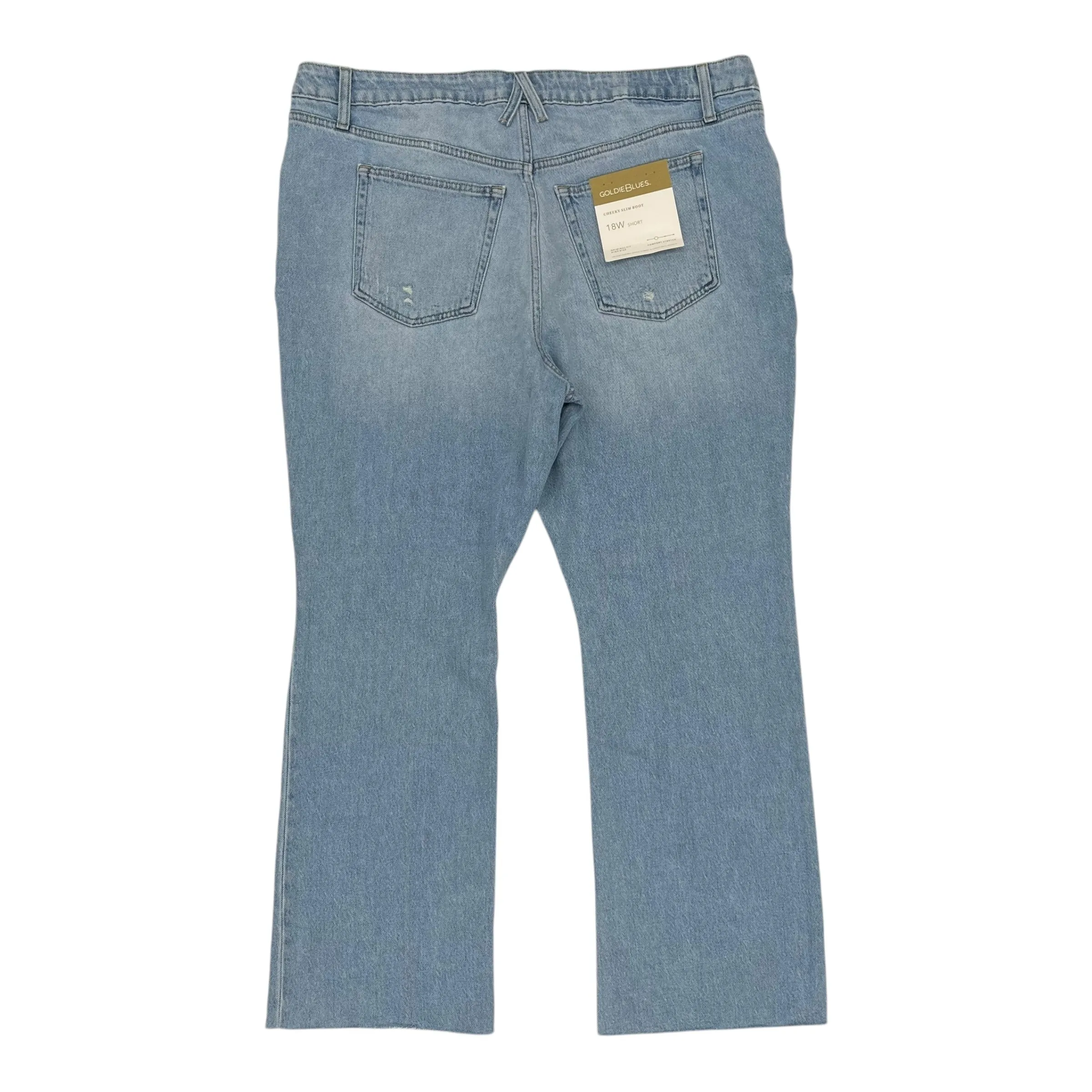 Jeans Boot Cut By Maurices In Blue Denim, Size:18
