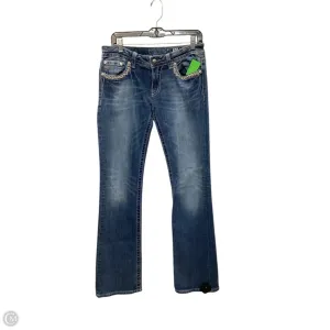 Jeans Boot Cut By Miss Me In Blue Denim, Size: 10