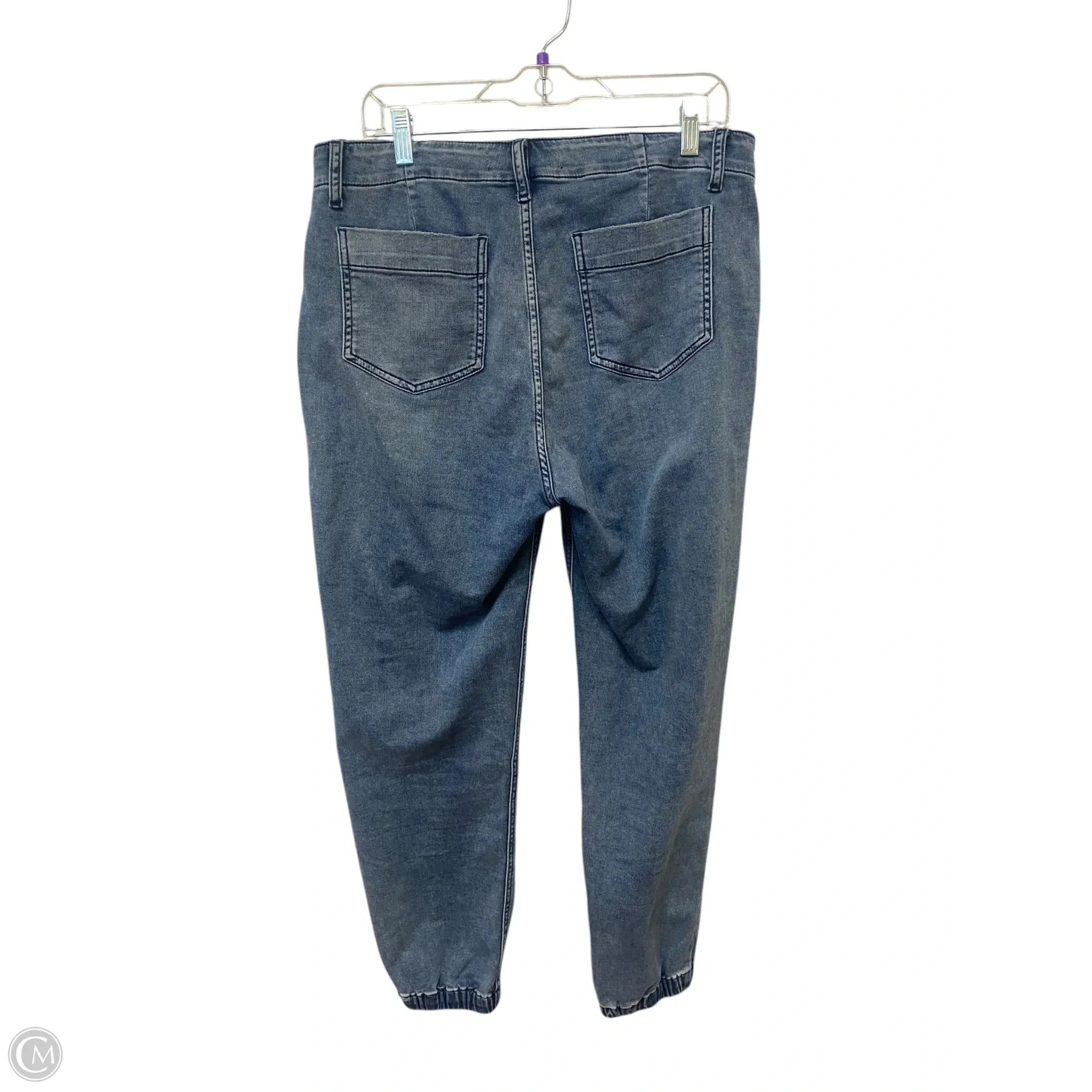 Jeans Cropped By Joes Jeans In Blue Denim, Size: 12