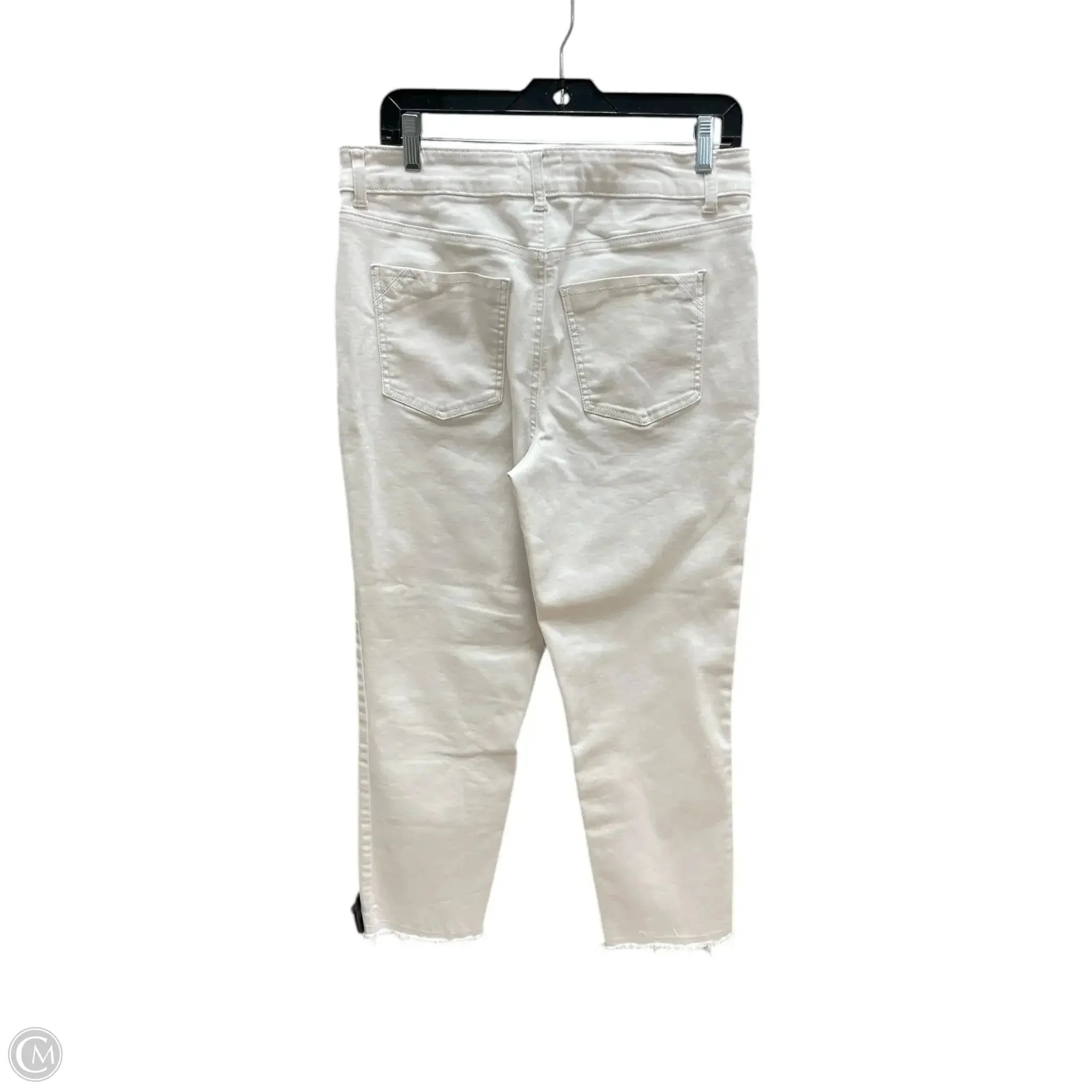 Jeans Cropped By MJeans In White, Size: 12
