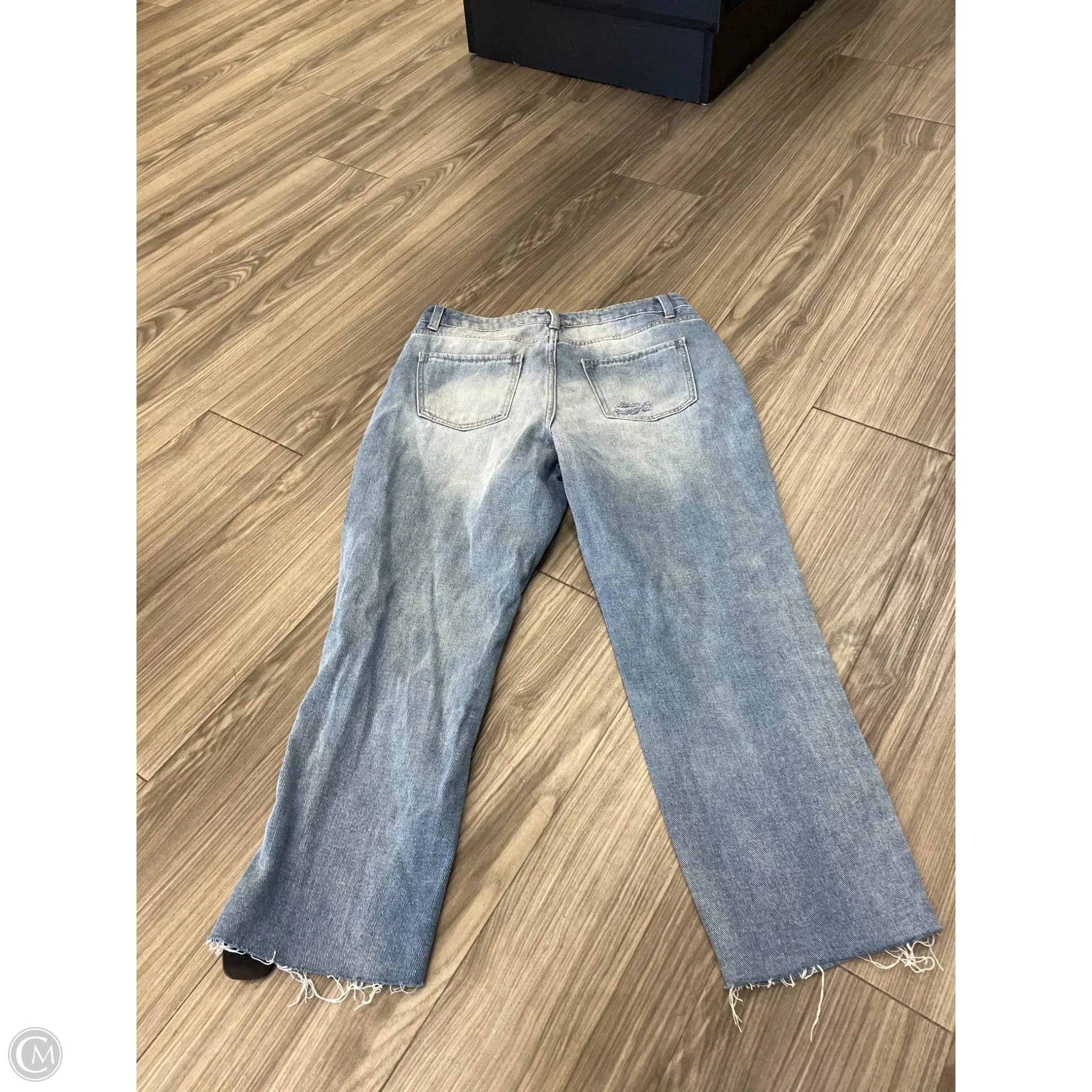 Jeans Cropped By Time And Tru In Blue, Size: 12
