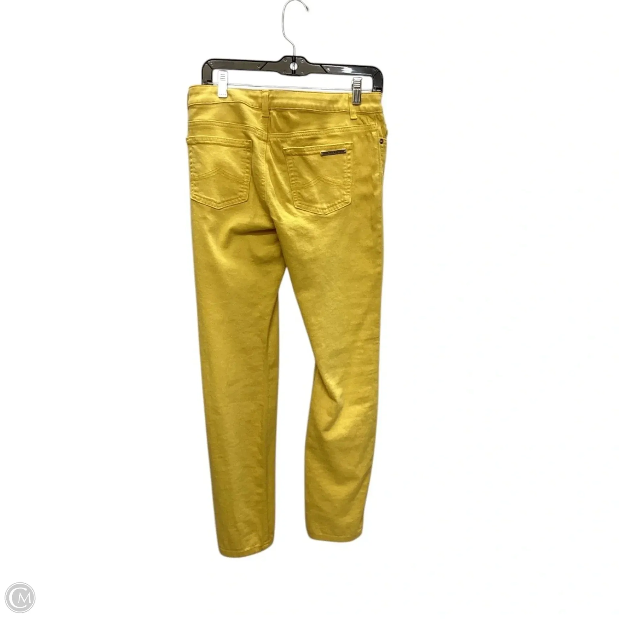 Jeans Designer By Michael Kors In Yellow, Size: 6