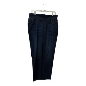 Jeans Jeggings By Chicos In Blue Denim, Size:8