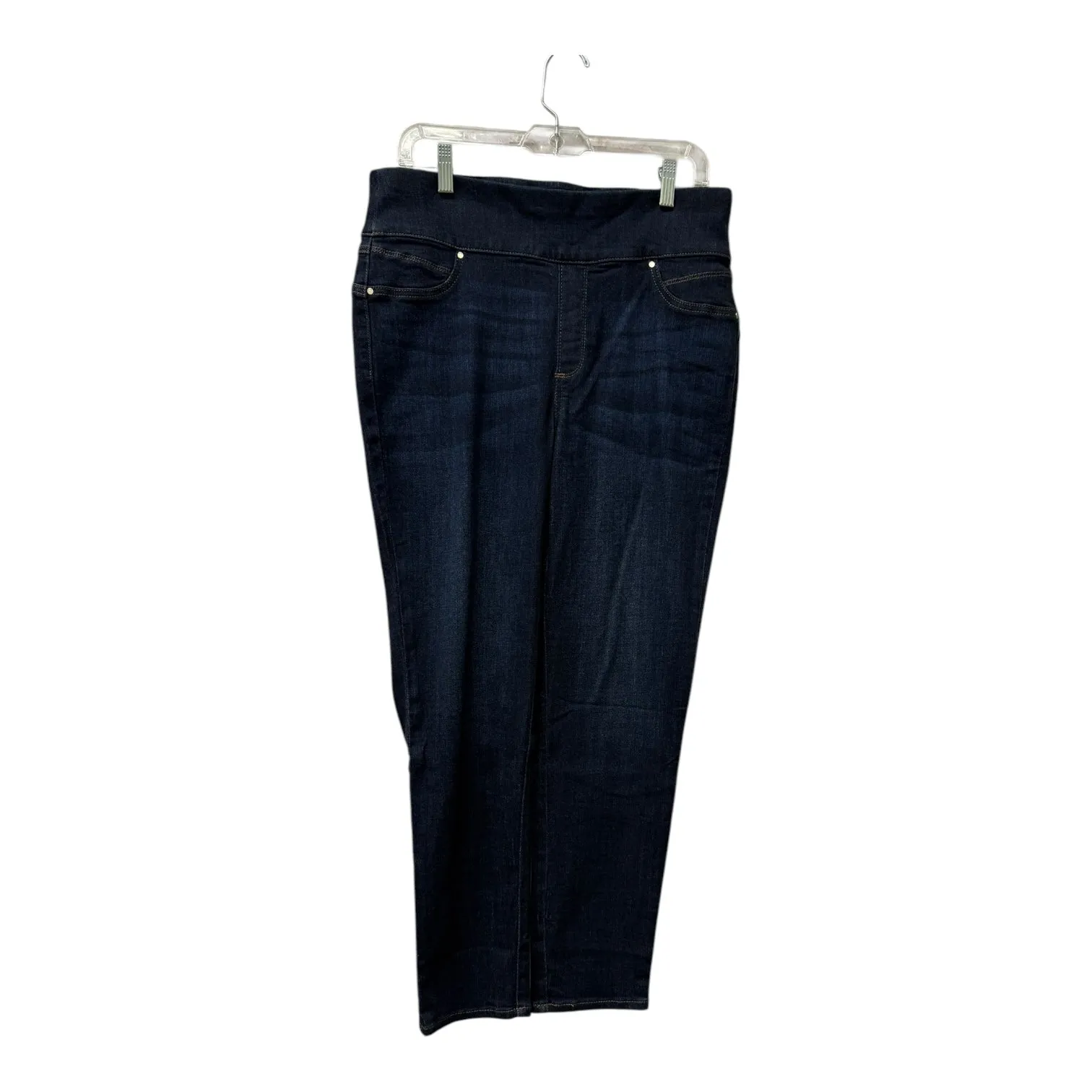 Jeans Jeggings By Chicos In Blue Denim, Size:8