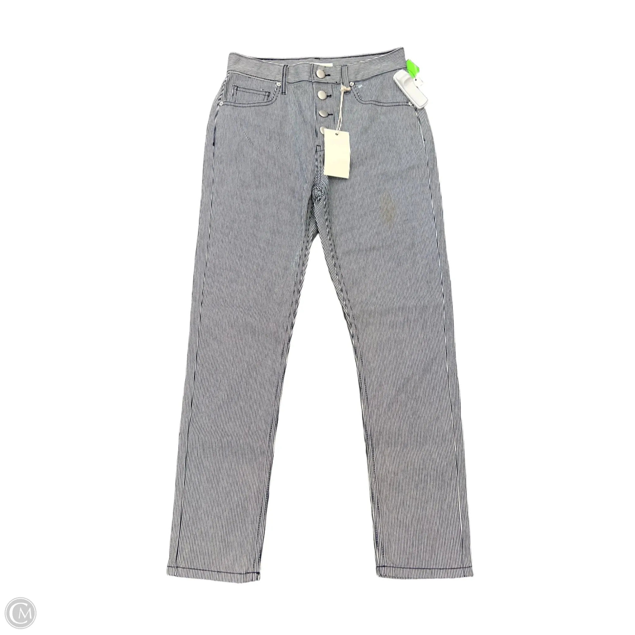 Jeans Jeggings By Joie In Striped Pattern, Size: 4