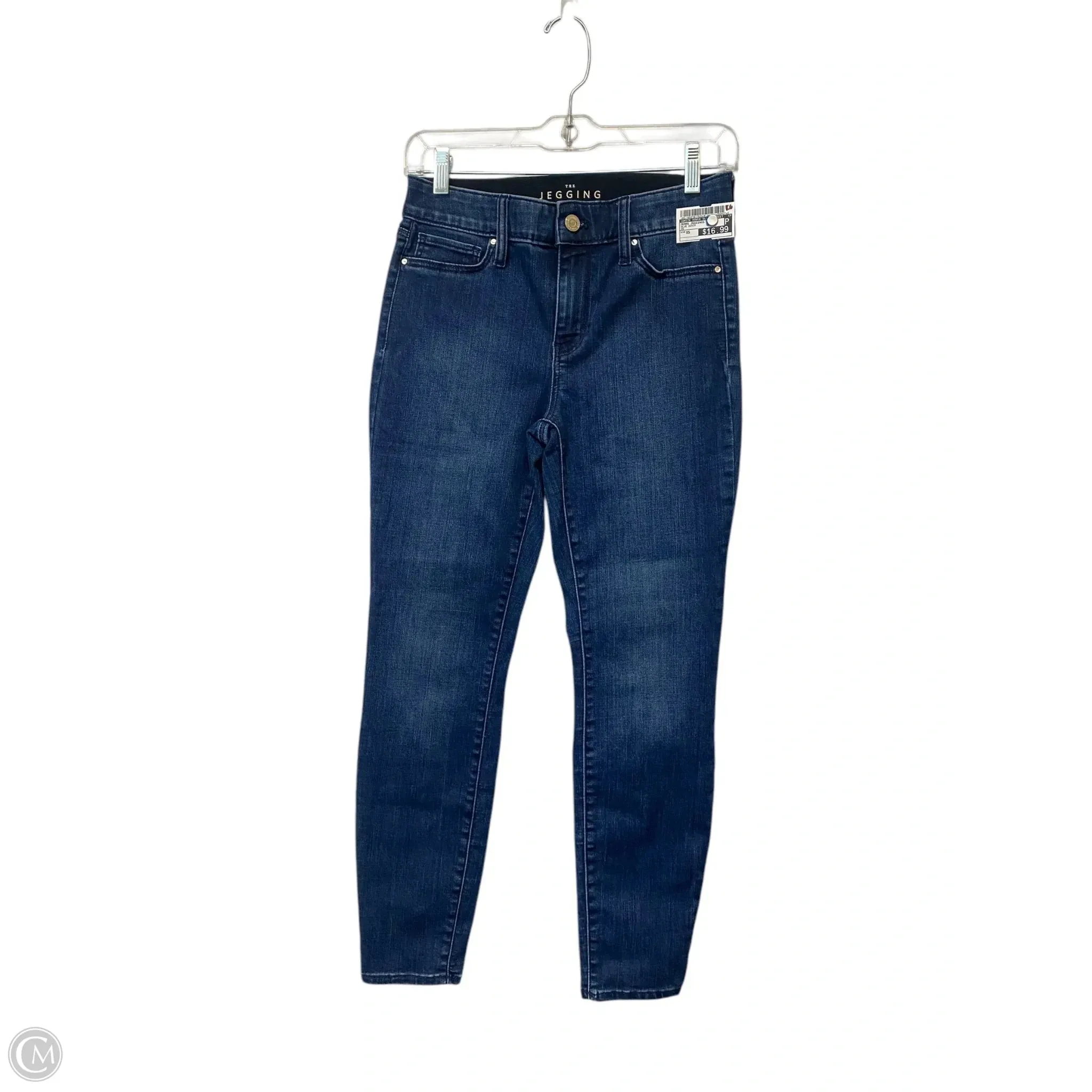 Jeans Jeggings By White House Black Market In Blue Denim, Size: Xs